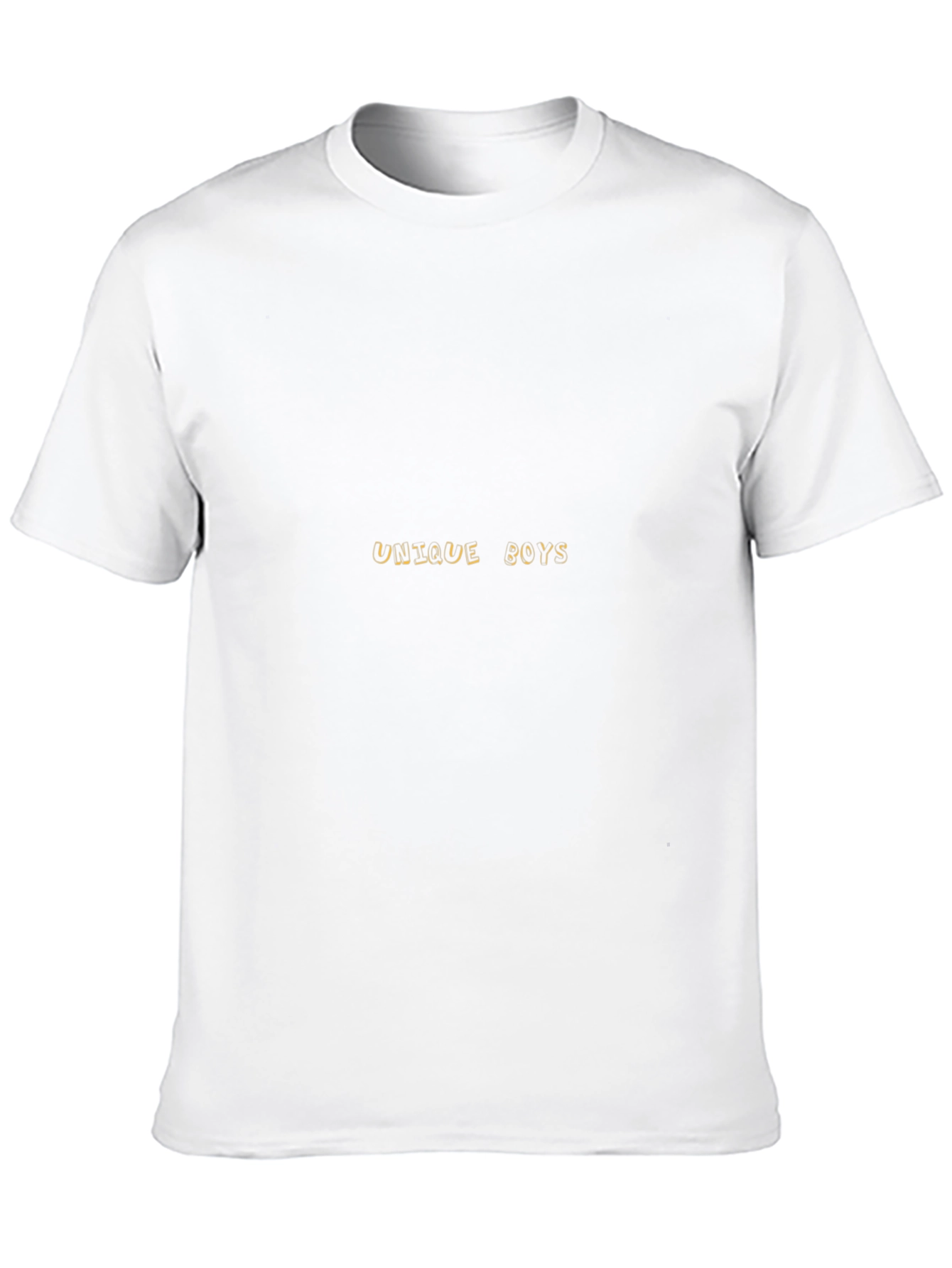 Unique Boys Black Cotton T-Shirt