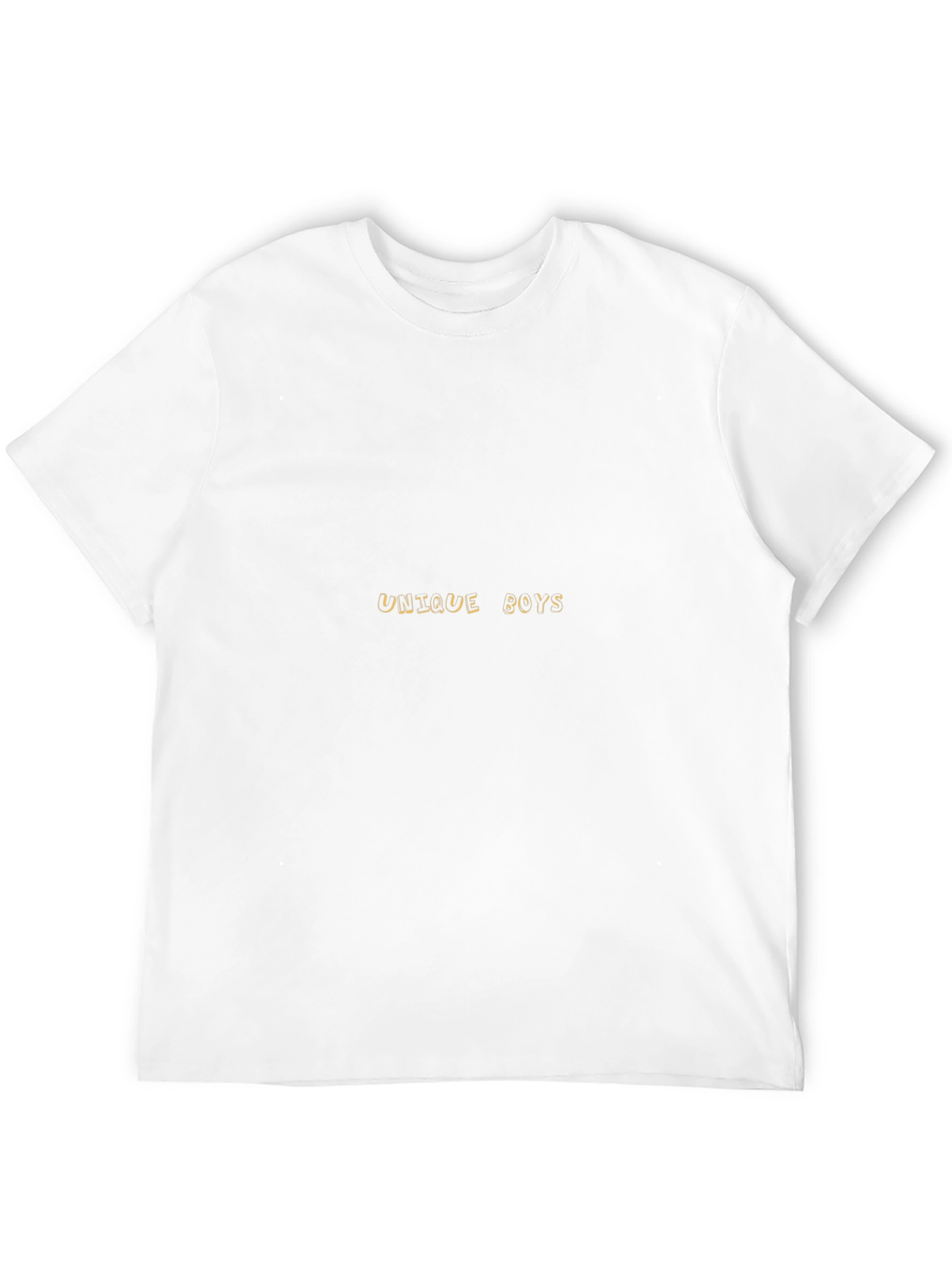 Unique Boys Black Cotton T-Shirt