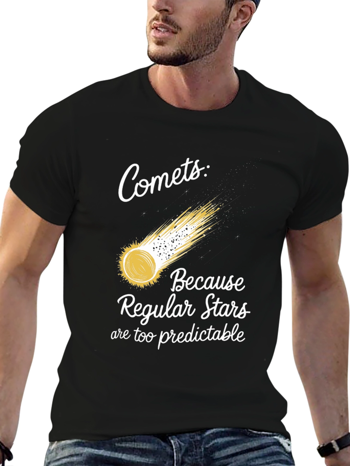 Comets T-Shirt: Because Regular Stars are Too Predictable