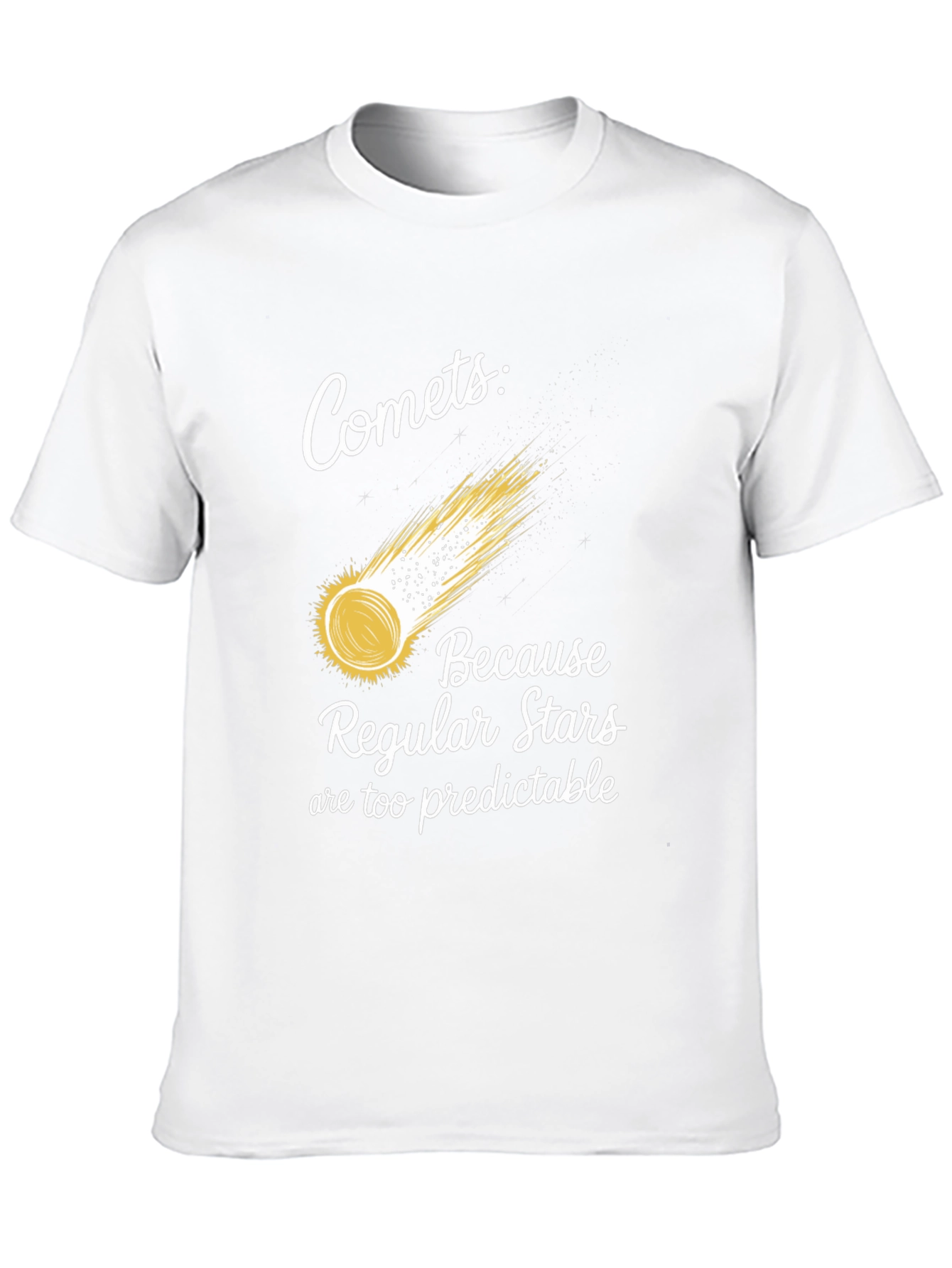 Comets T-Shirt: Because Regular Stars are Too Predictable
