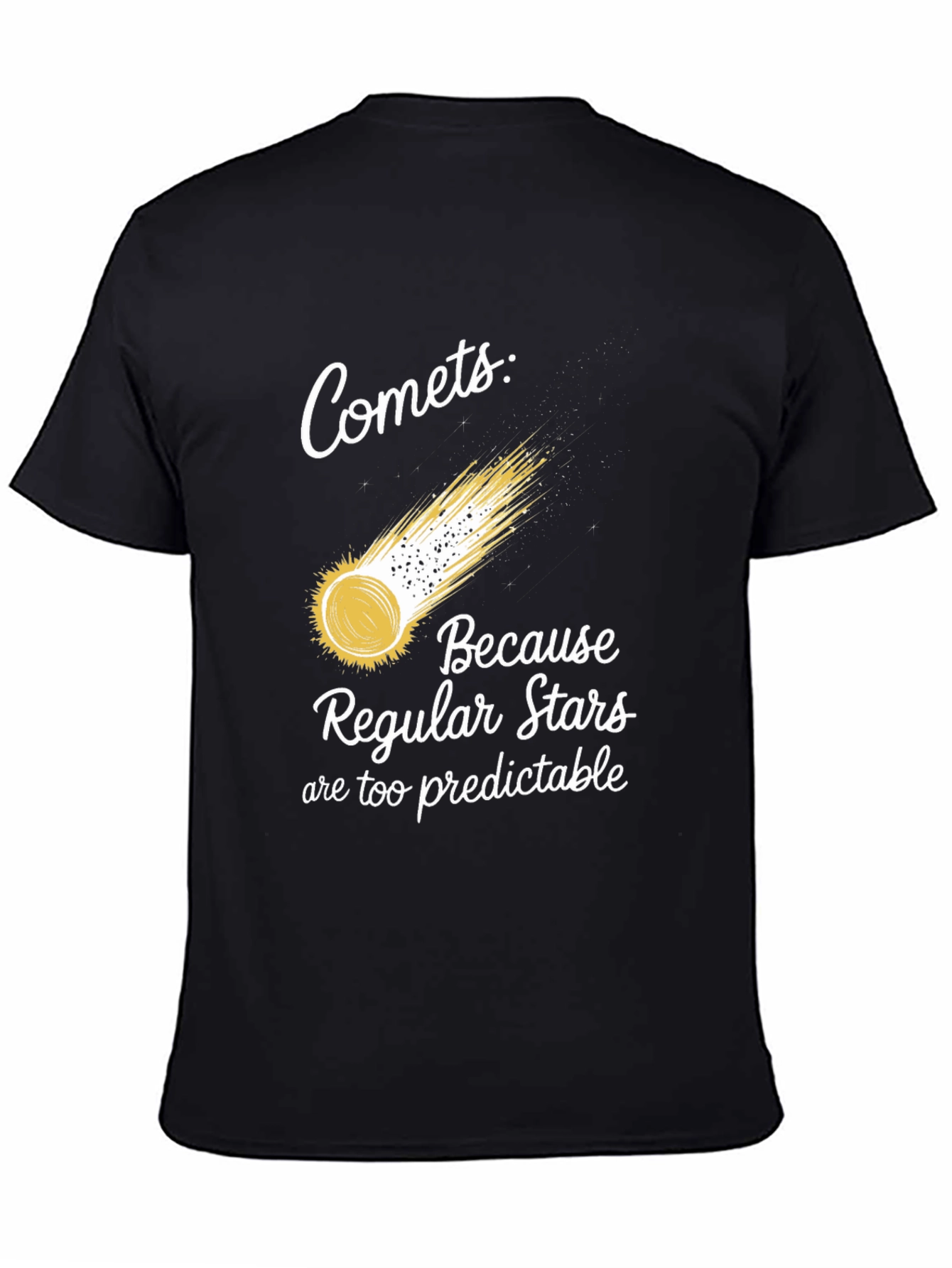 Comets T-Shirt: Because Regular Stars are Too Predictable