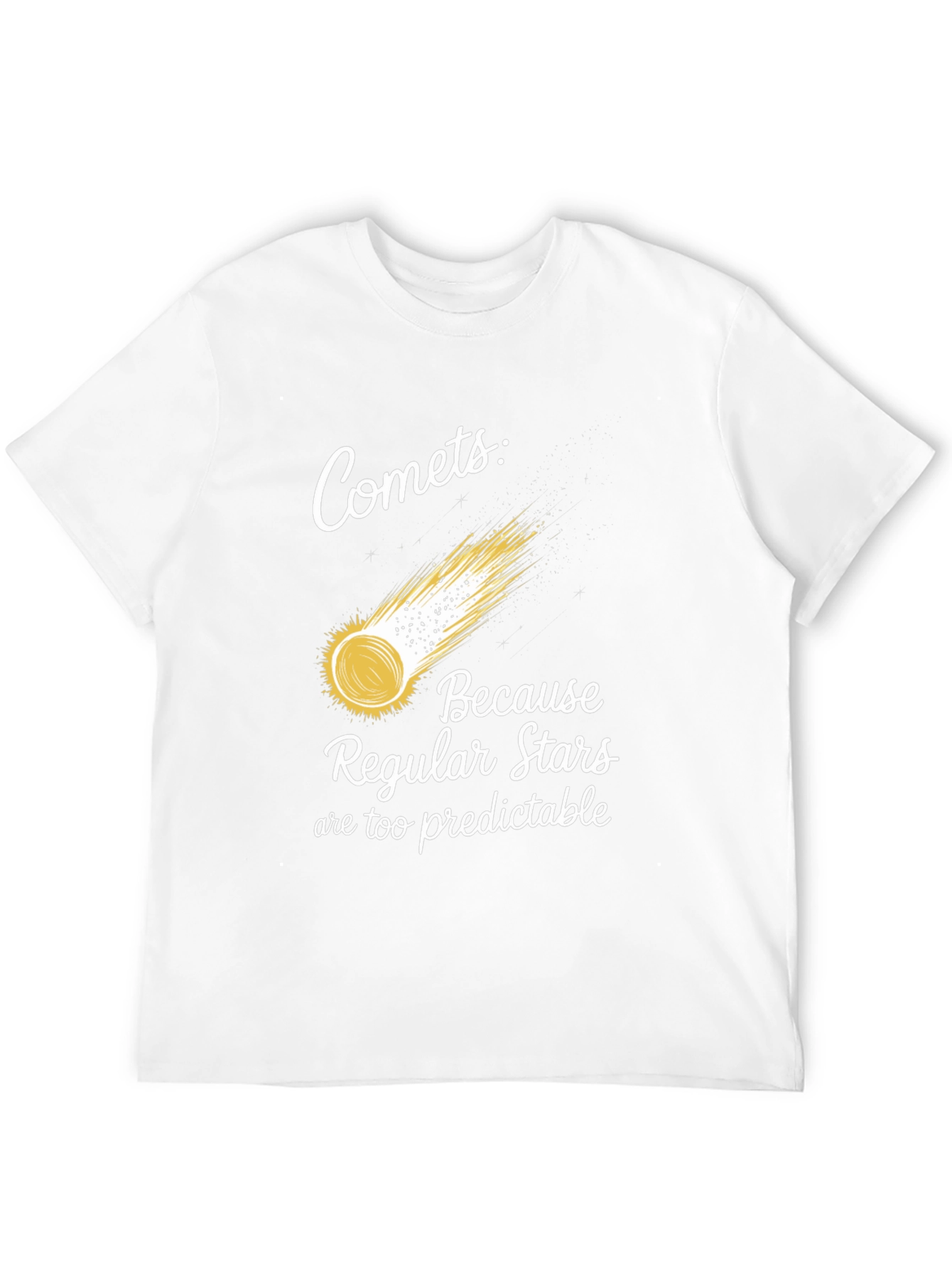 Comets T-Shirt: Because Regular Stars are Too Predictable