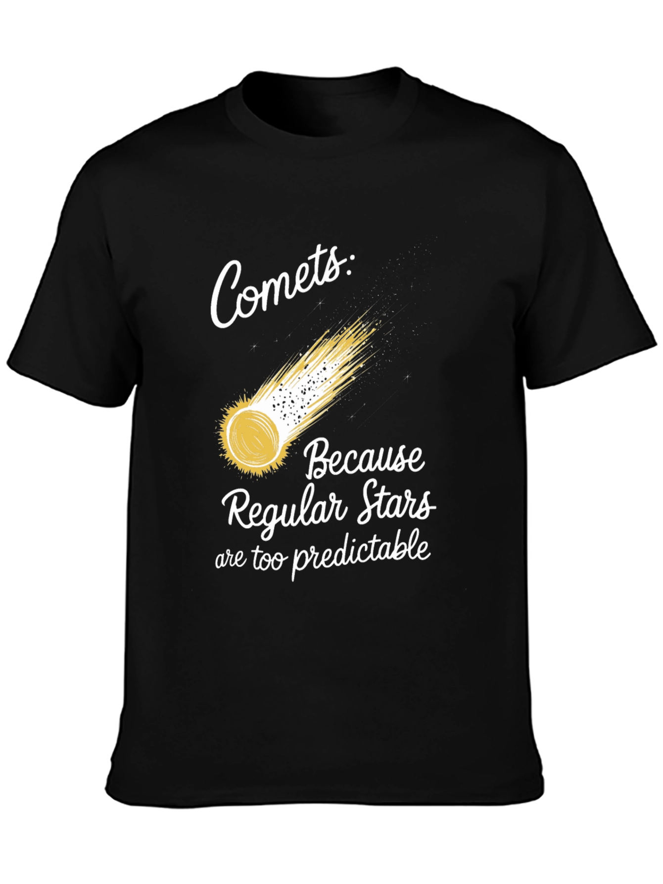 Comets T-Shirt: Because Regular Stars are Too Predictable