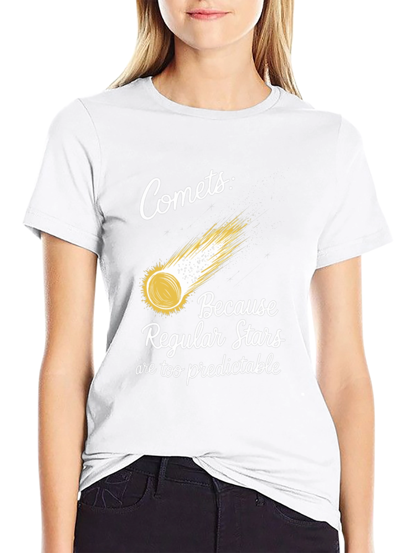 Comets T-Shirt: Because Regular Stars are Too Predictable