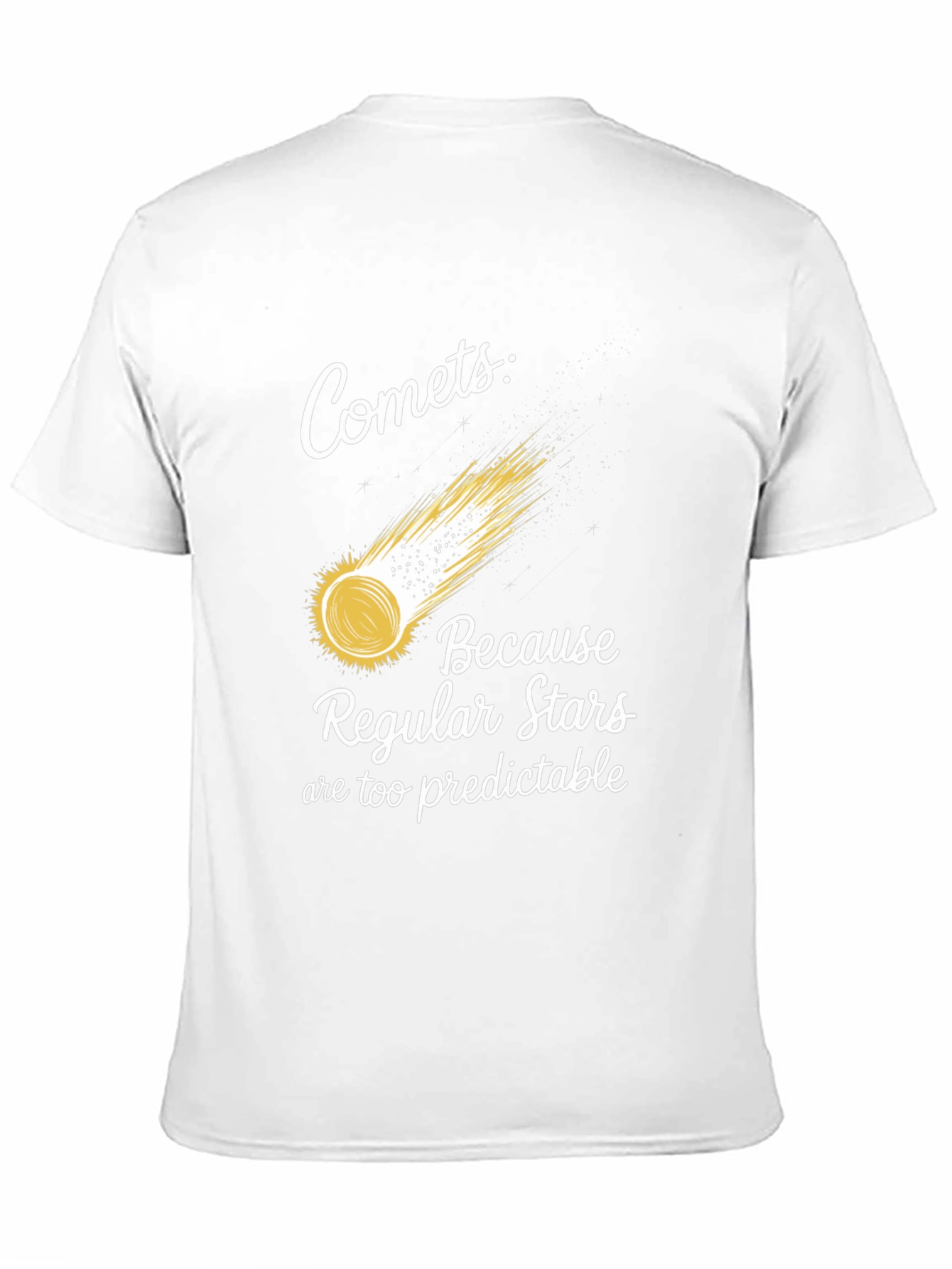 Comets T-Shirt: Because Regular Stars are Too Predictable