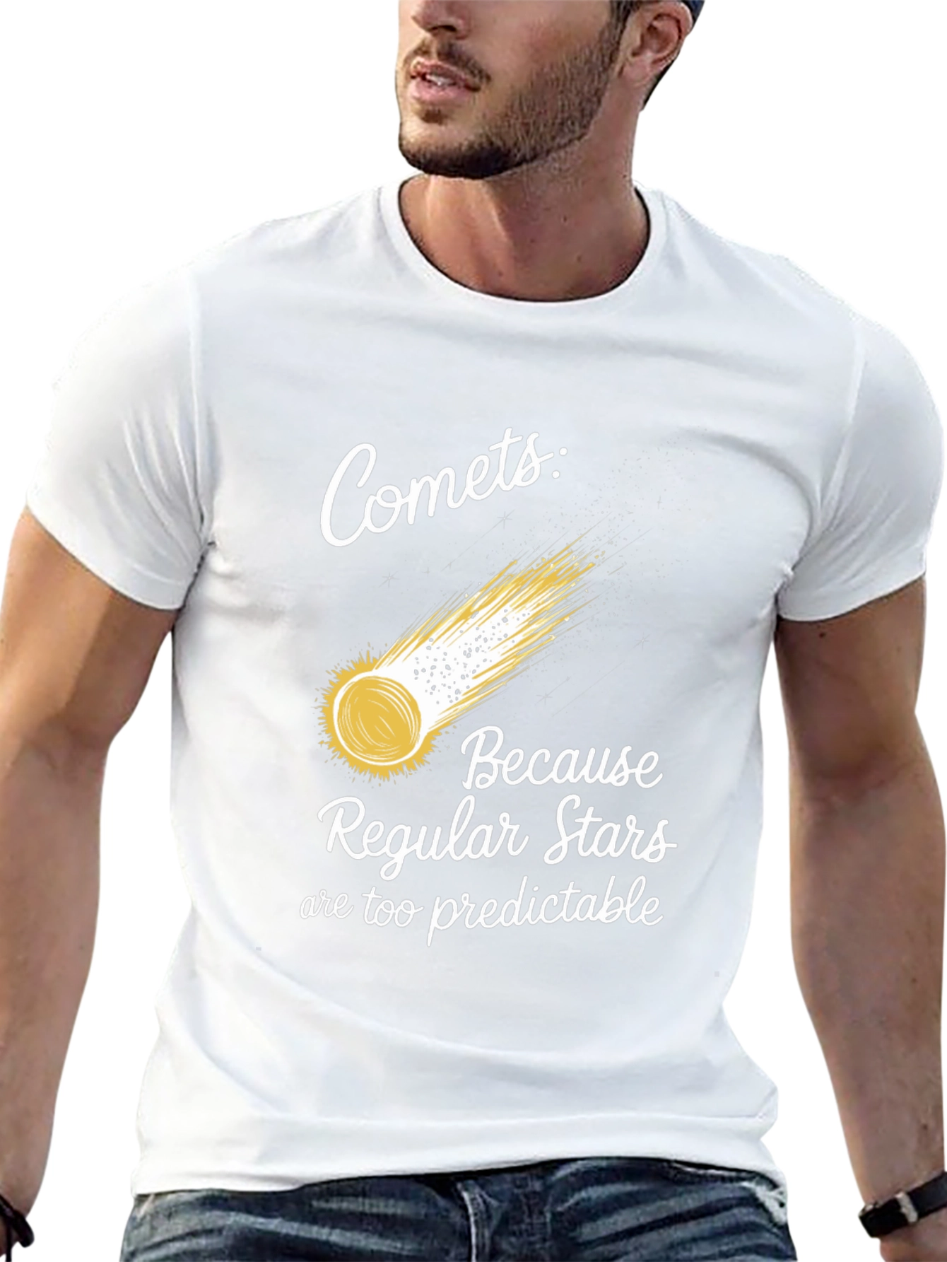 Comets T-Shirt: Because Regular Stars are Too Predictable