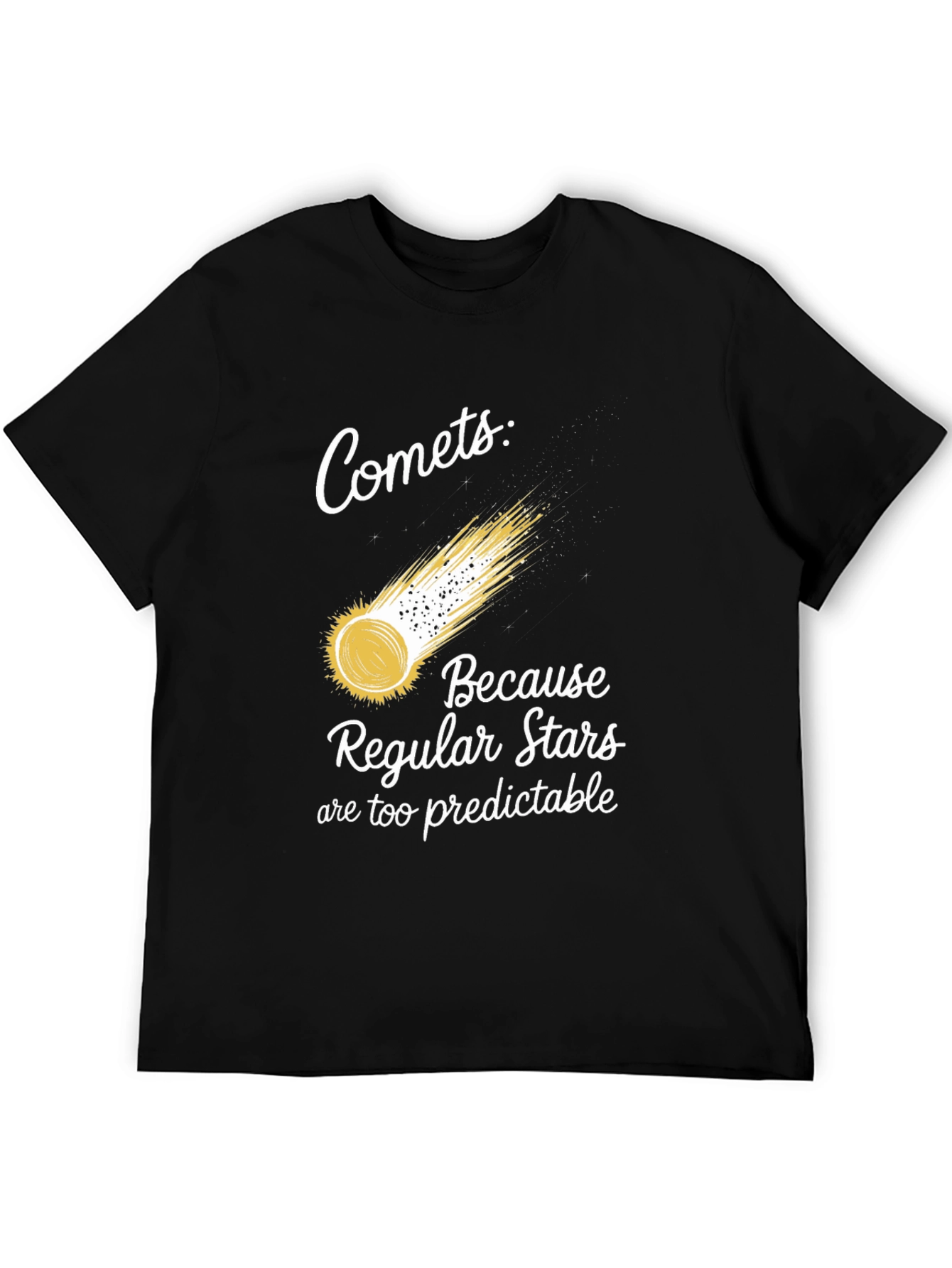 Comets T-Shirt: Because Regular Stars are Too Predictable