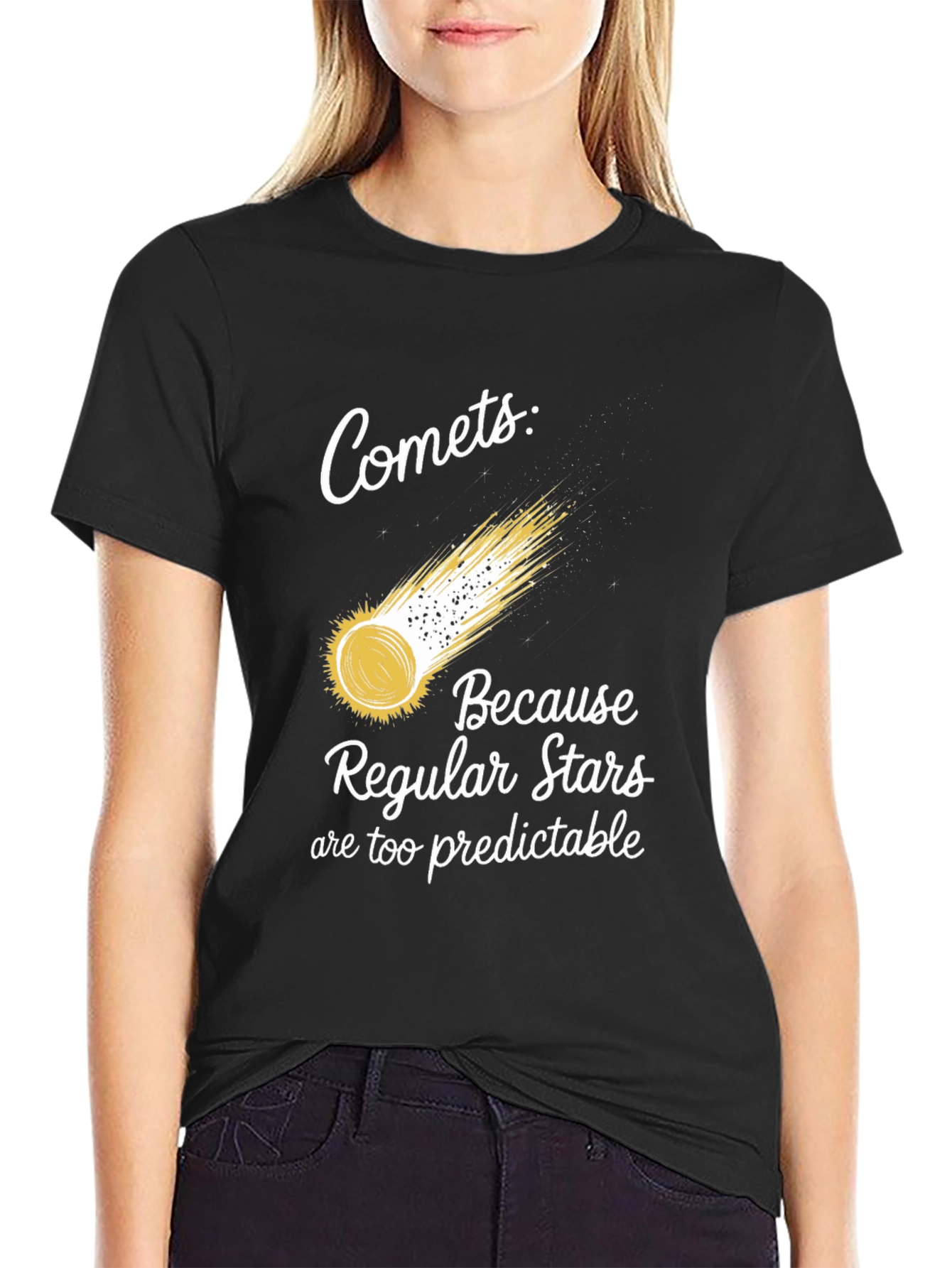 Comets T-Shirt: Because Regular Stars are Too Predictable