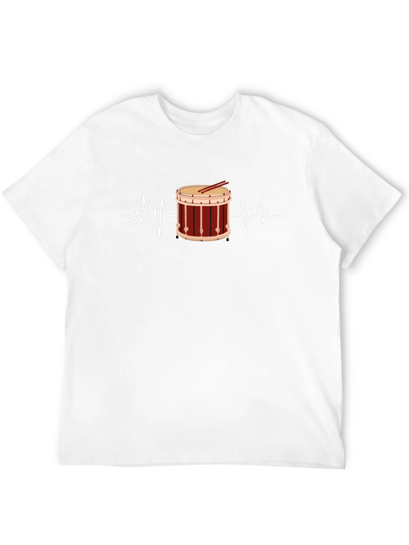 Drum Beat T-Shirt - Music Lover Tee