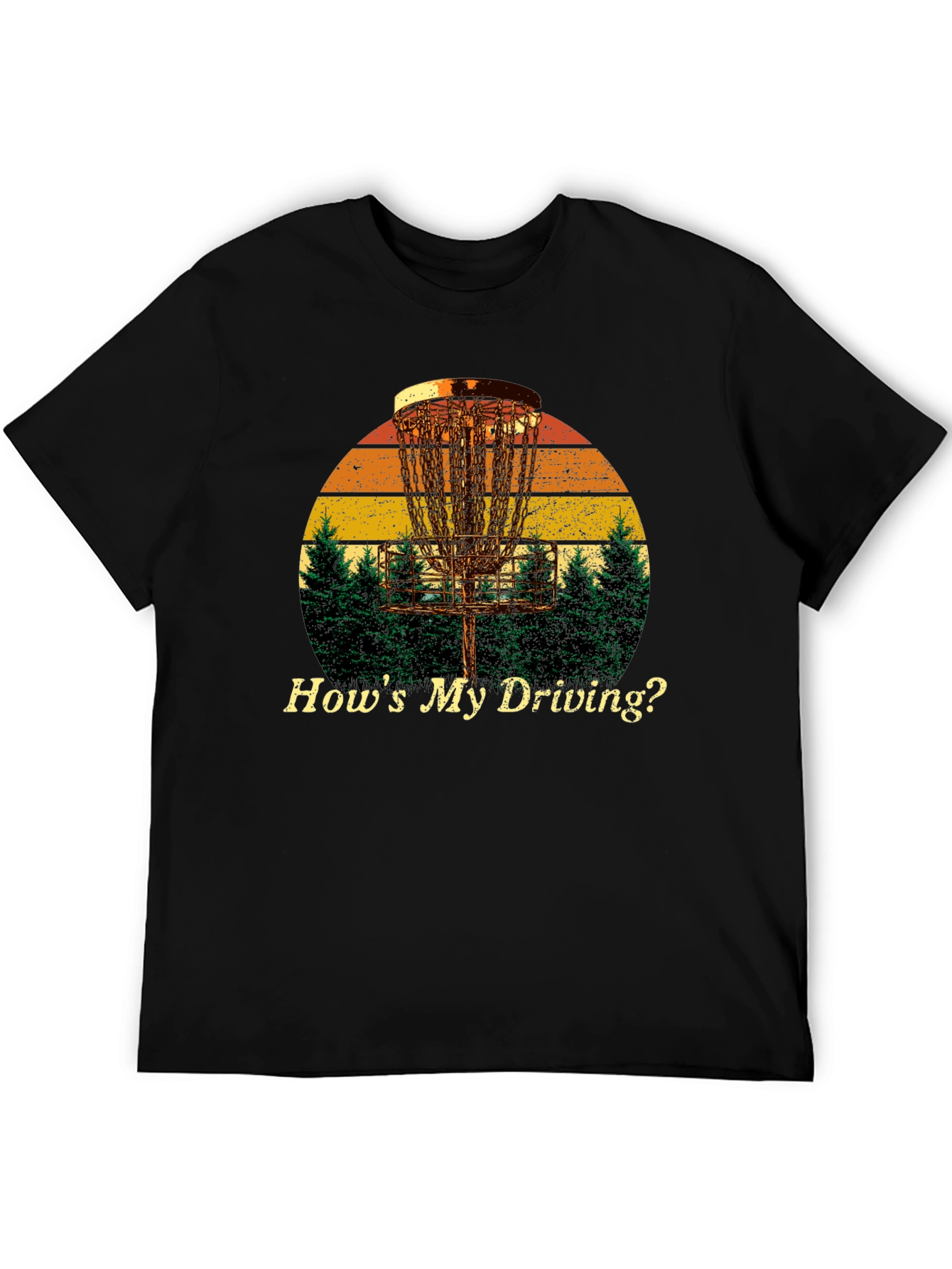 Hows My Driving Disc Golf Tee