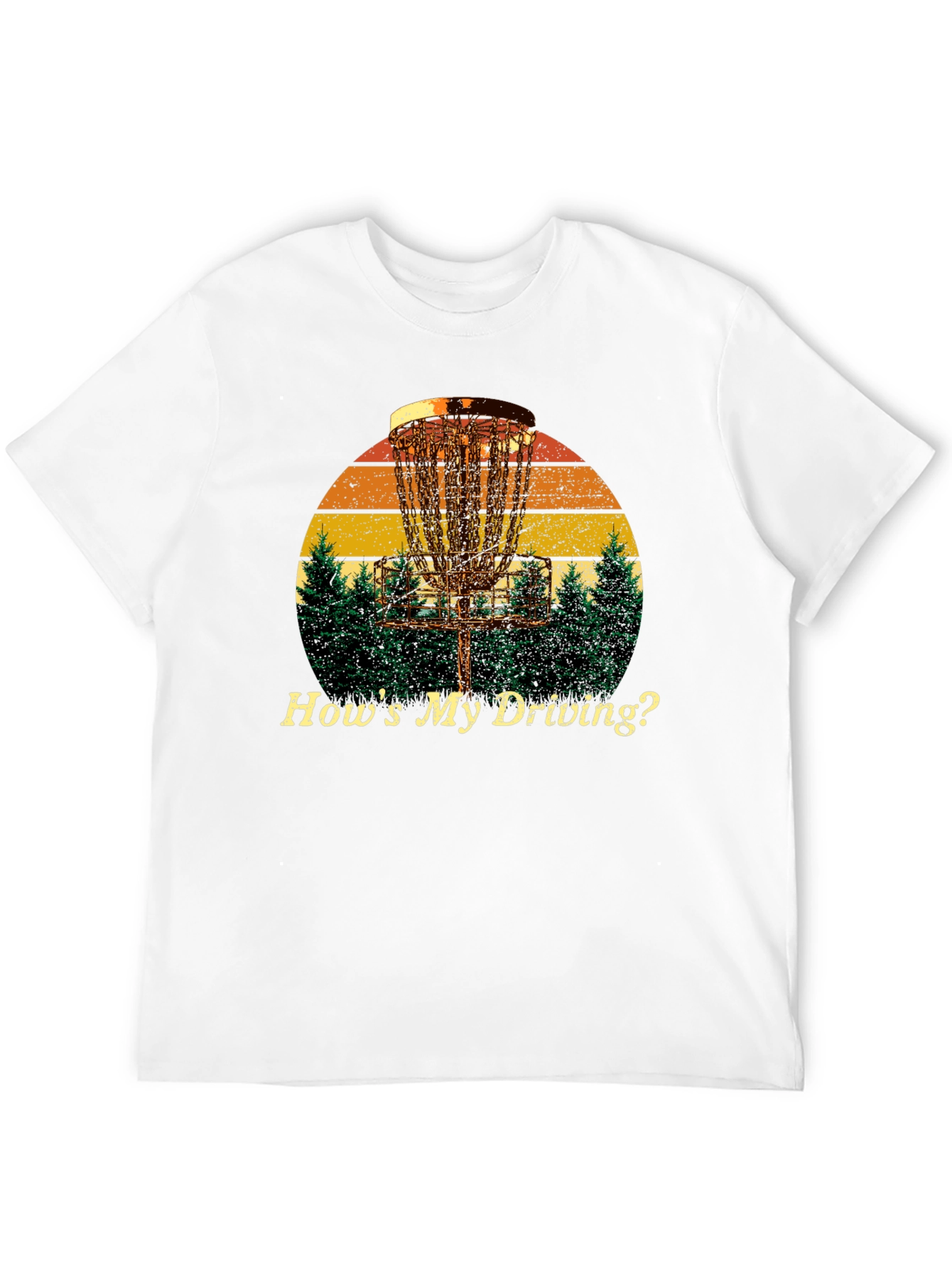 Hows My Driving Disc Golf Tee