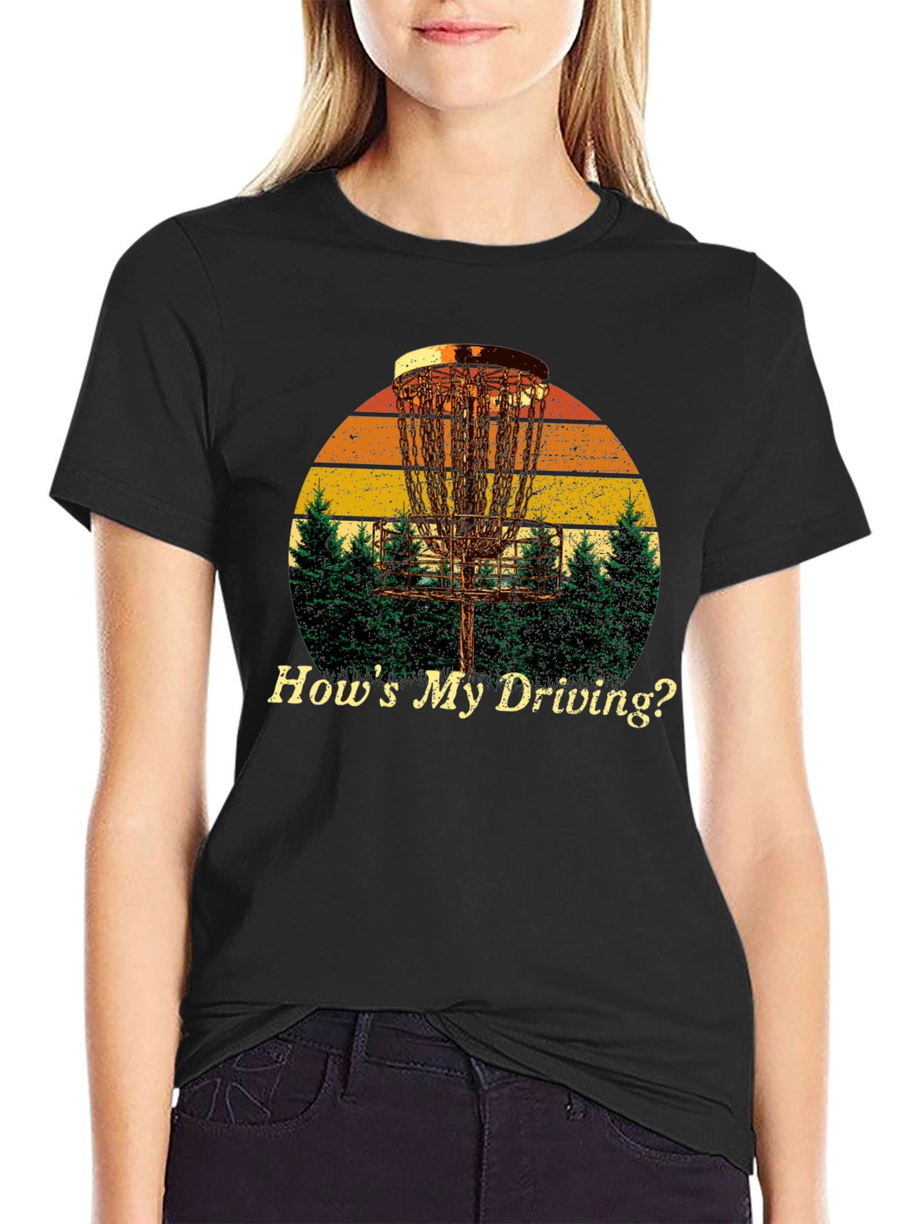 Hows My Driving Disc Golf Tee
