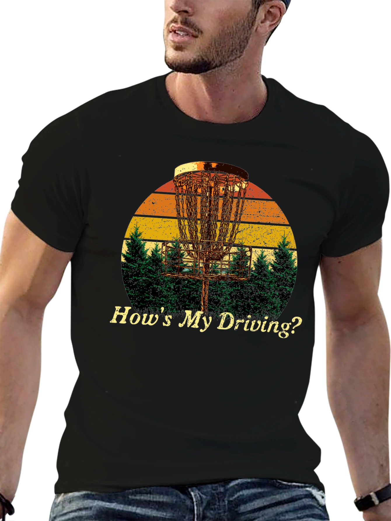 Hows My Driving Disc Golf Tee