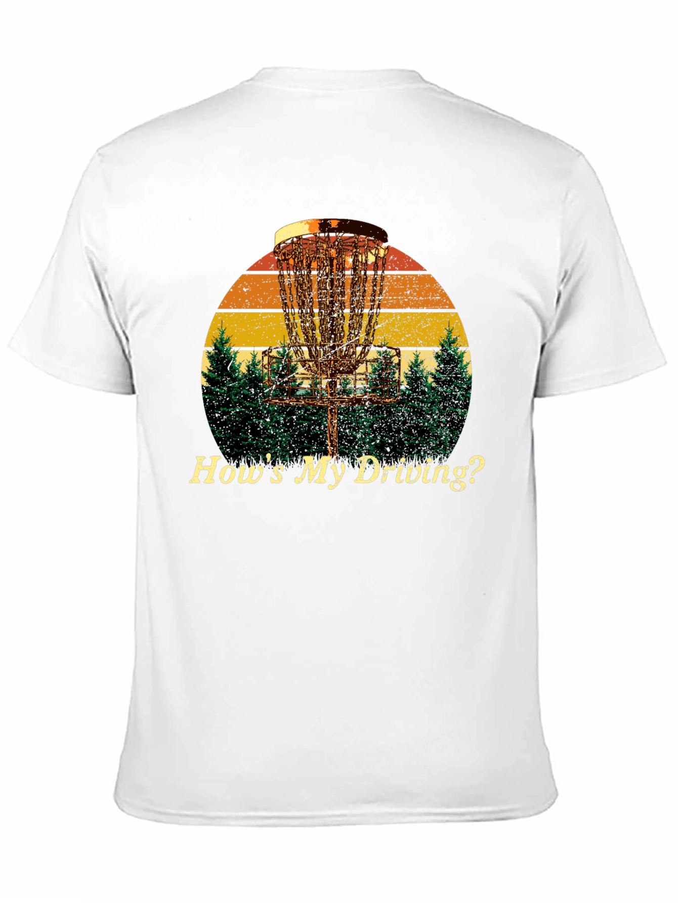 Hows My Driving Disc Golf Tee