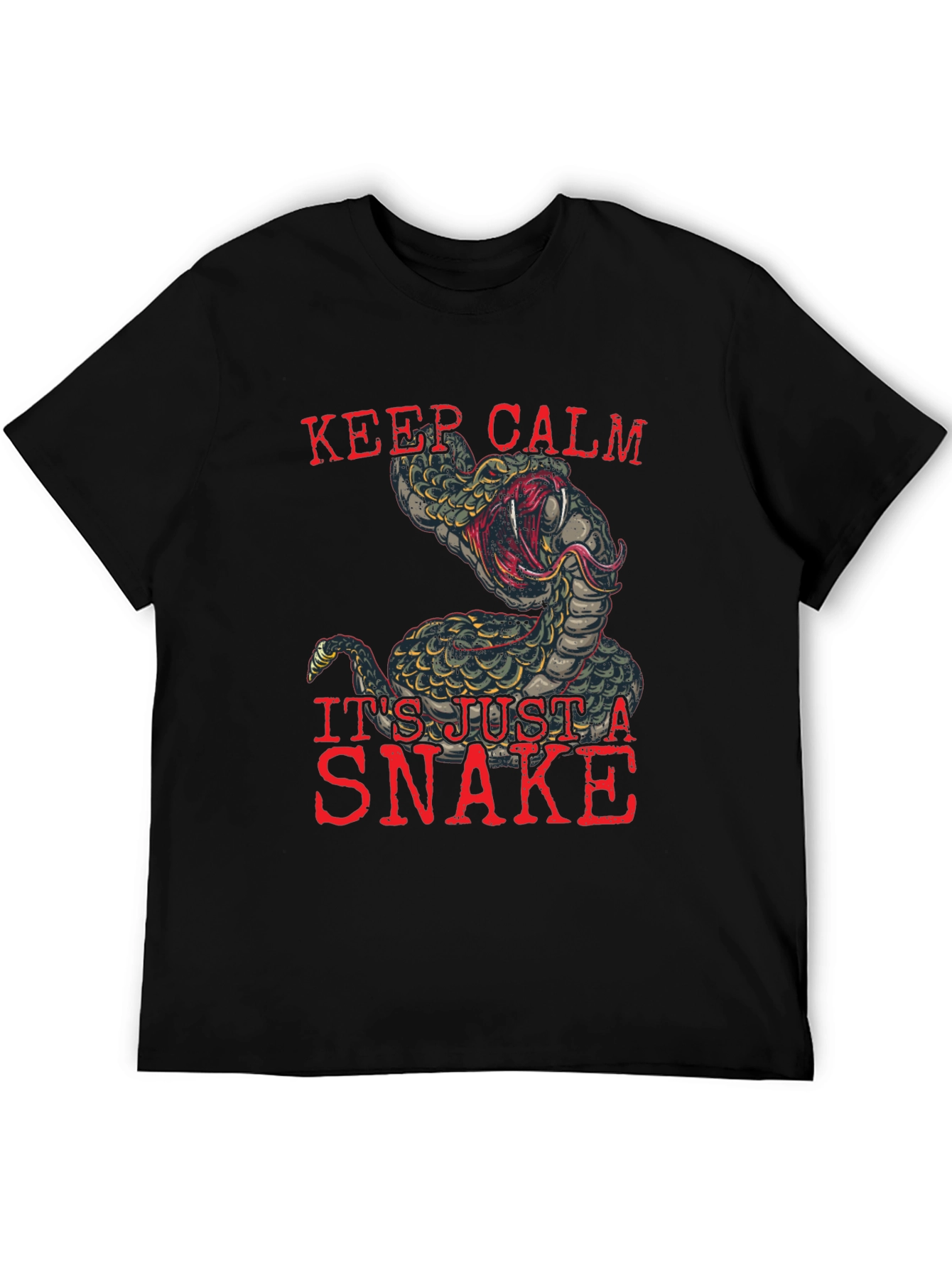 Keep Calm Its Just A Snake T-Shirt