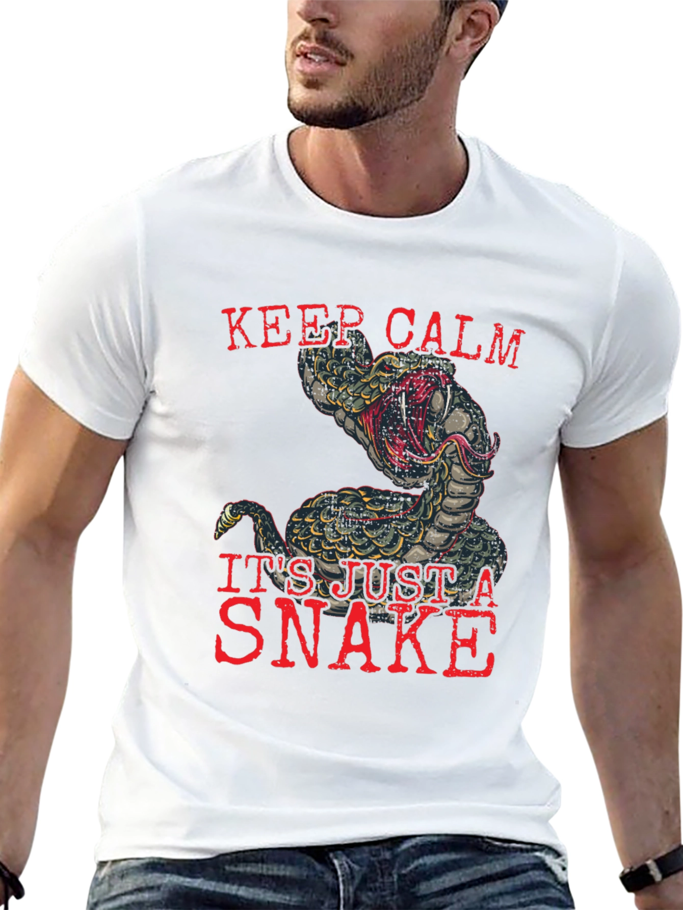 Keep Calm Its Just A Snake T-Shirt