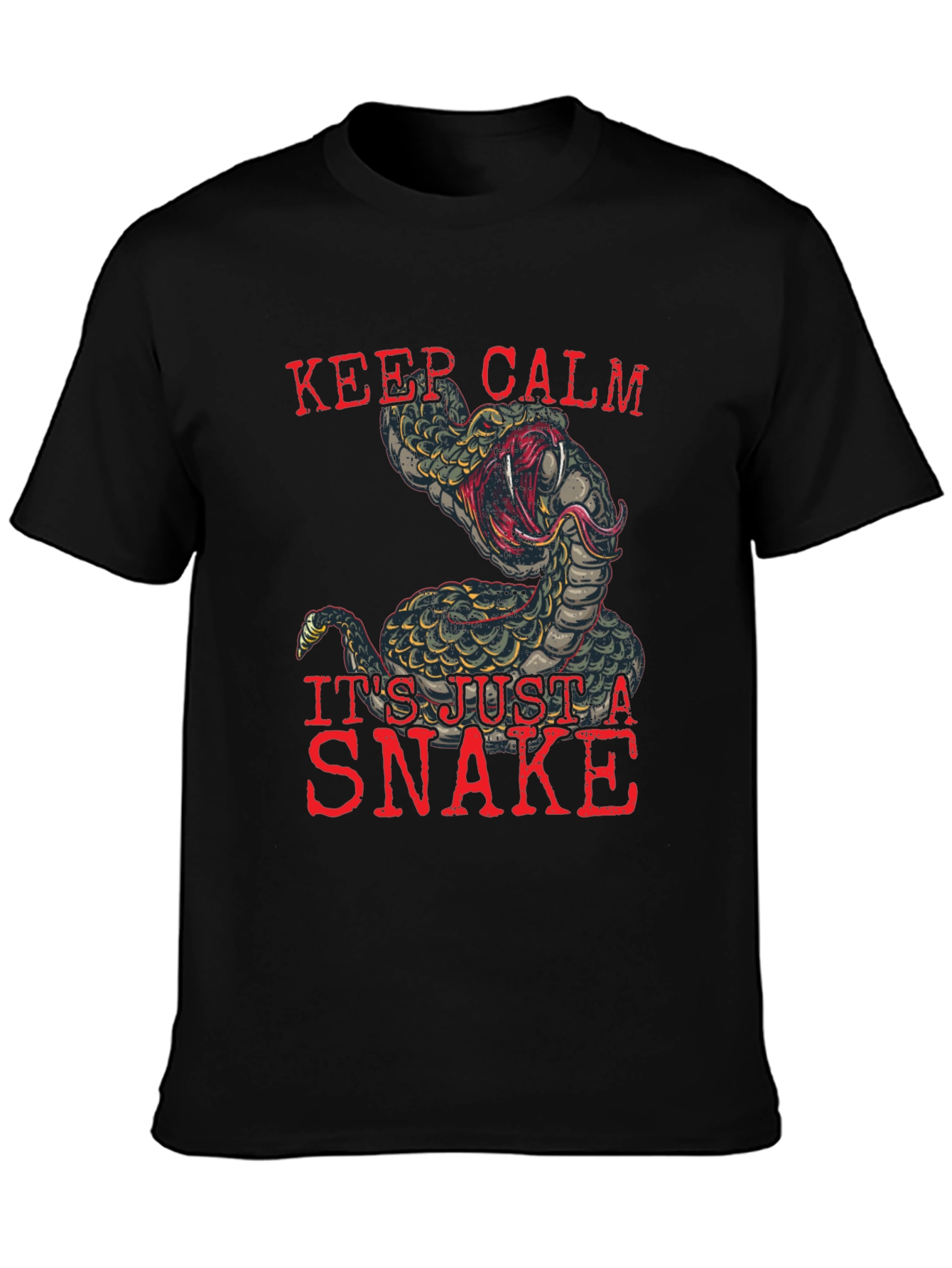Keep Calm Its Just A Snake T-Shirt