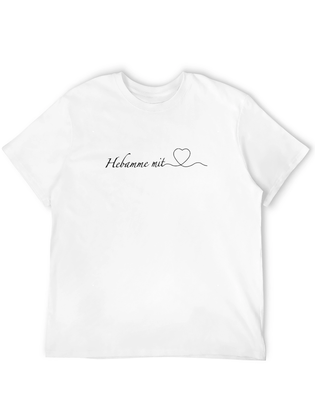 Black Hebamme mit T-Shirt