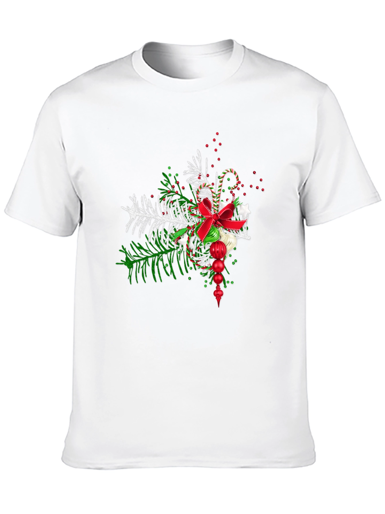 Festive Christmas Graphic Tee - Holiday Cheer