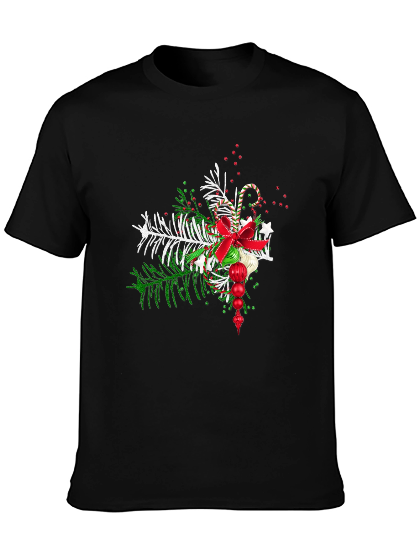 Festive Christmas Graphic Tee - Holiday Cheer