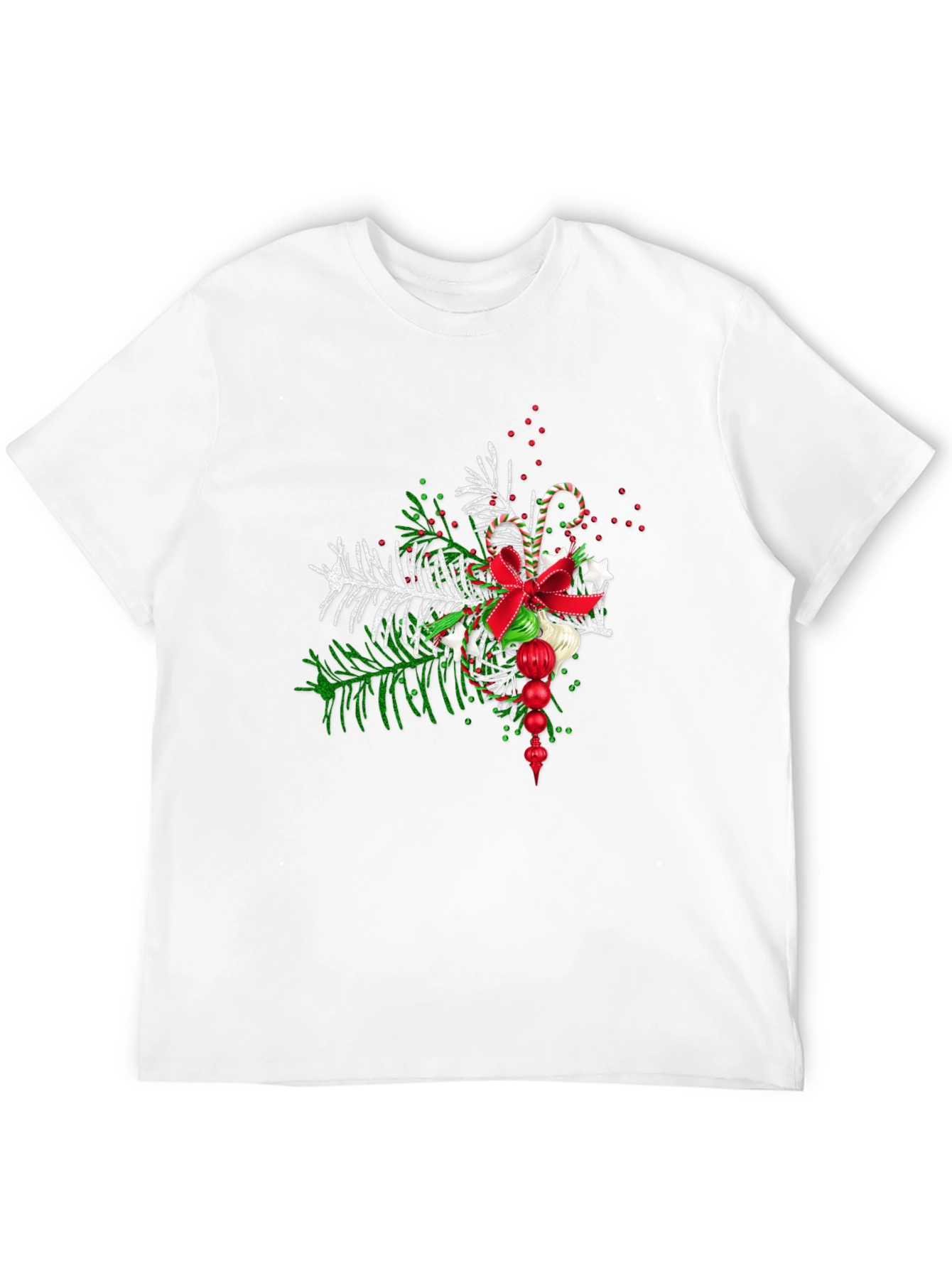 Festive Christmas Graphic Tee - Holiday Cheer
