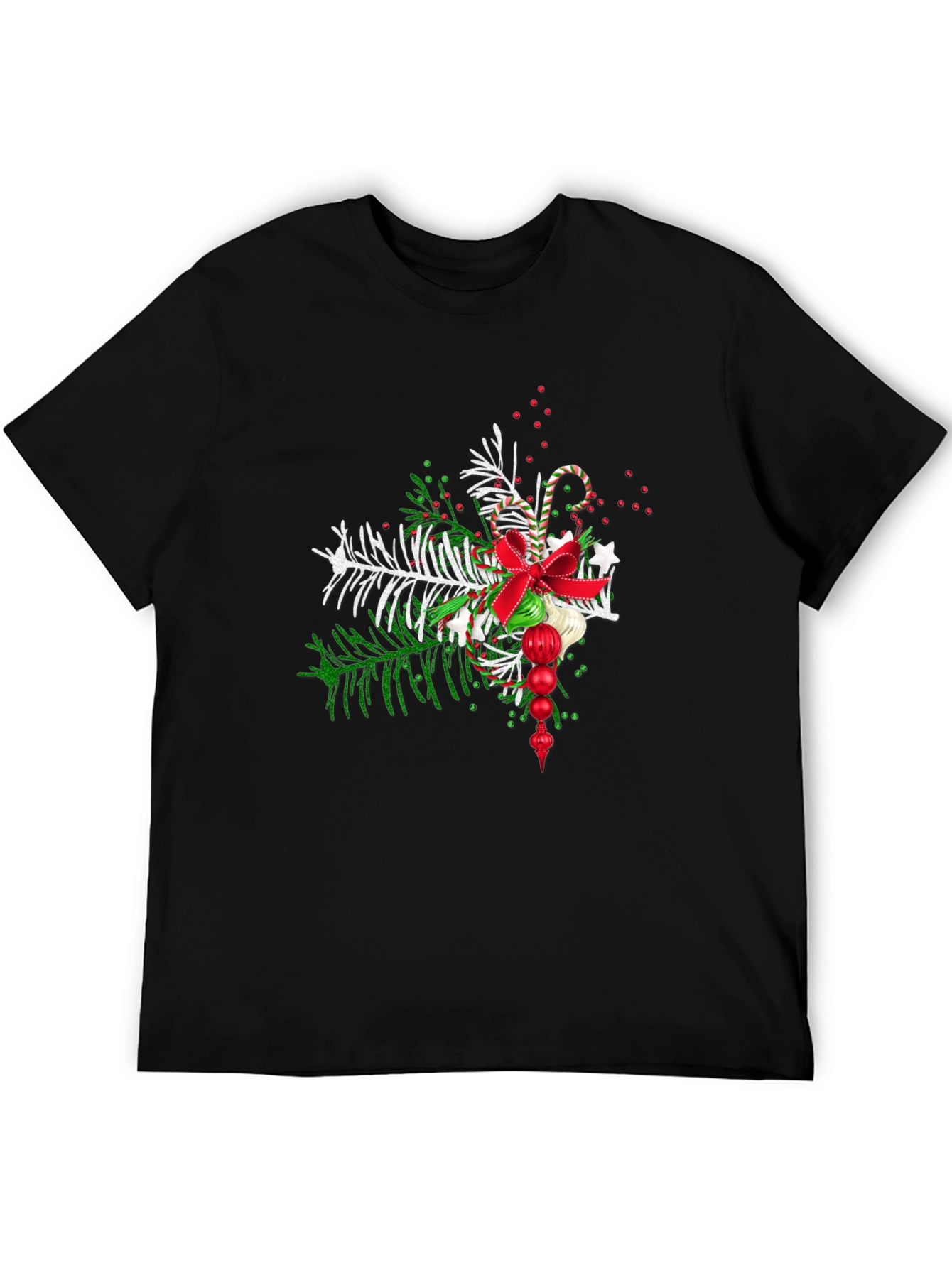 Festive Christmas Graphic Tee - Holiday Cheer
