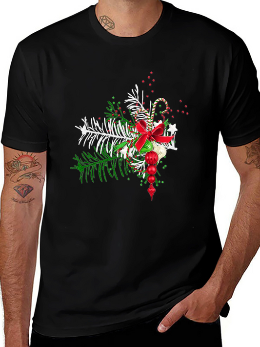 Festive Christmas Graphic Tee - Holiday Cheer
