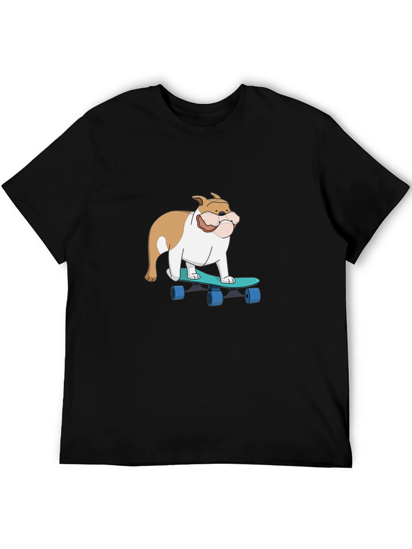 Bulldog Skateboard Graphic Tee - Unisex