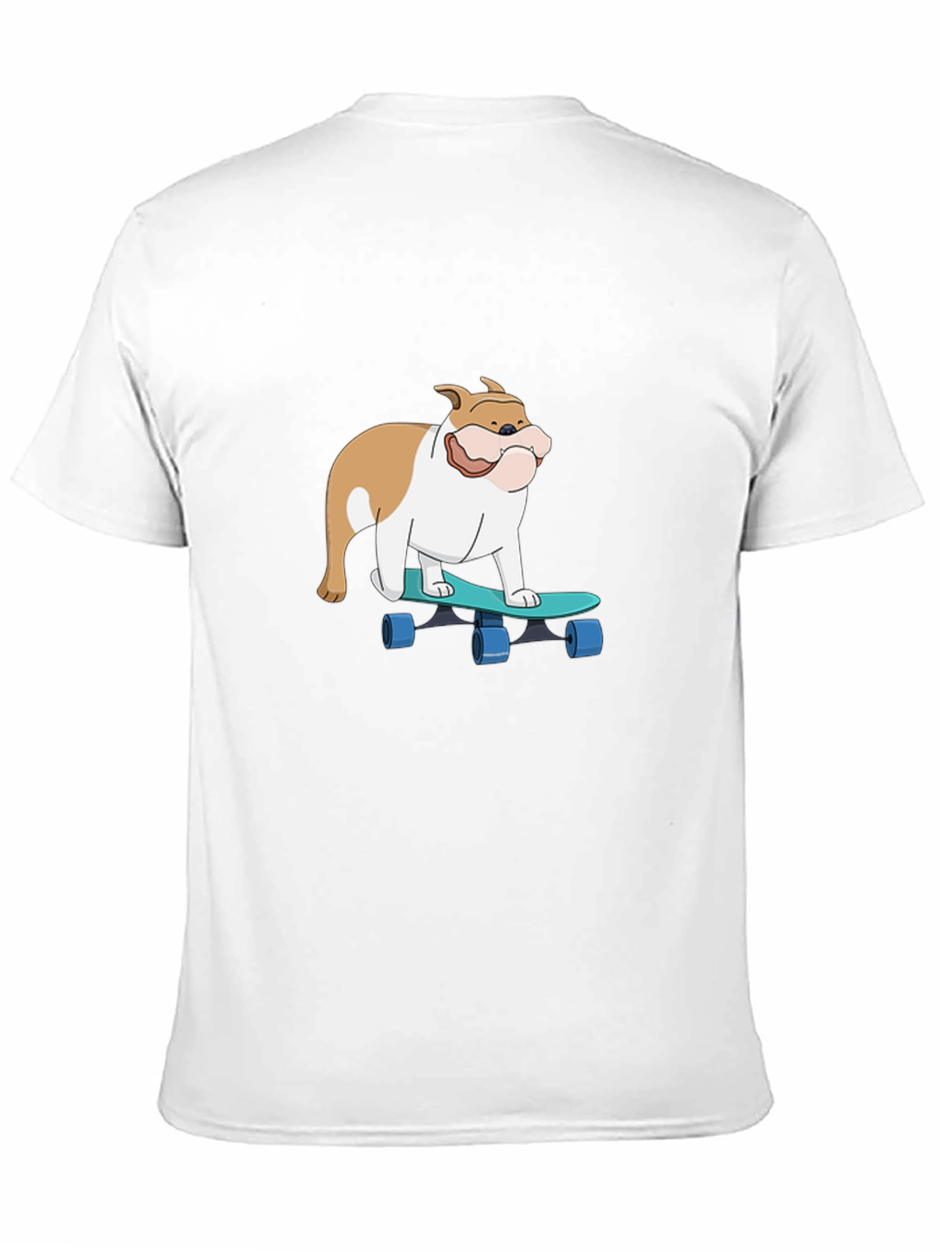Bulldog Skateboard Graphic Tee - Unisex
