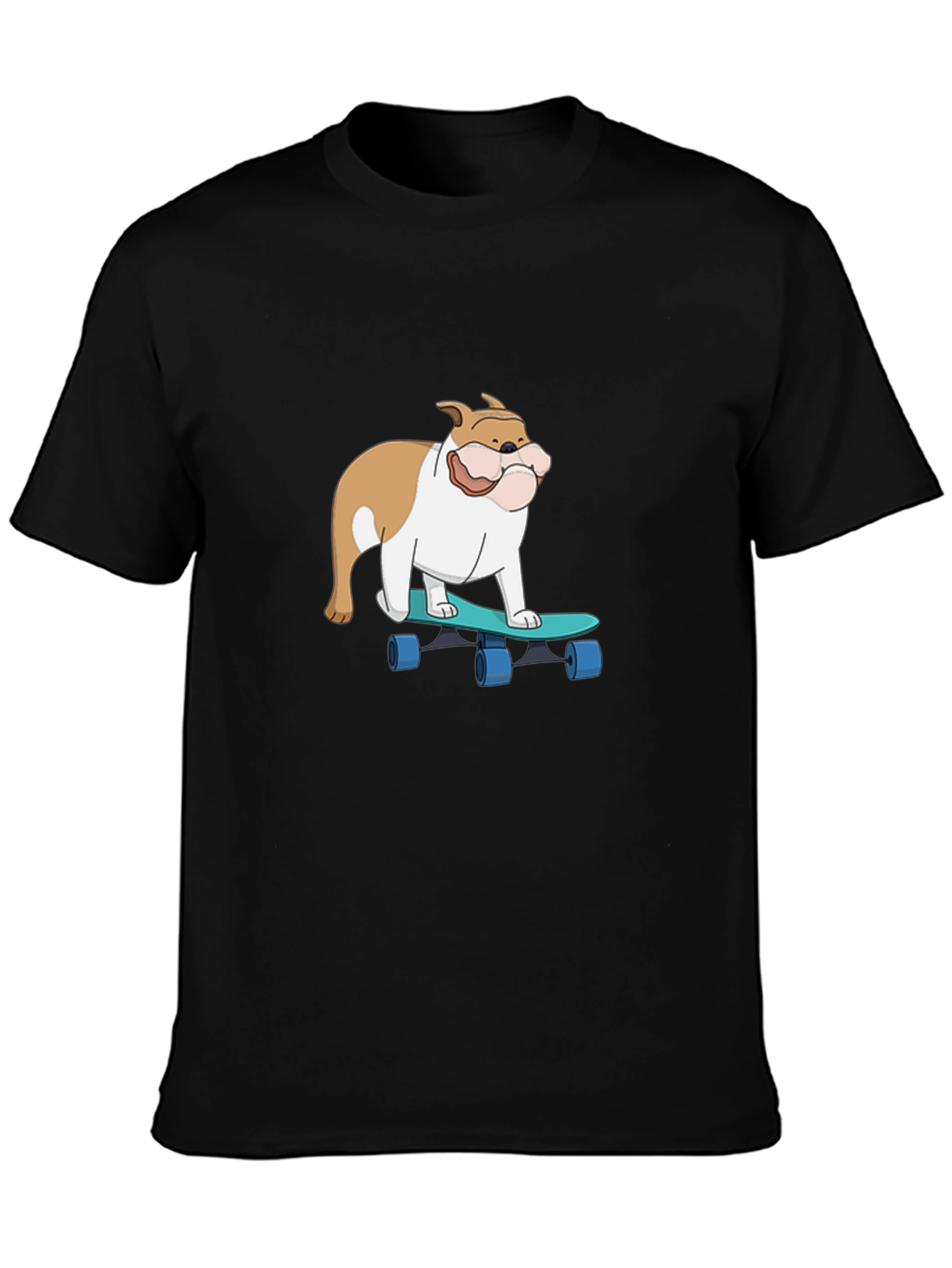 Bulldog Skateboard Graphic Tee - Unisex