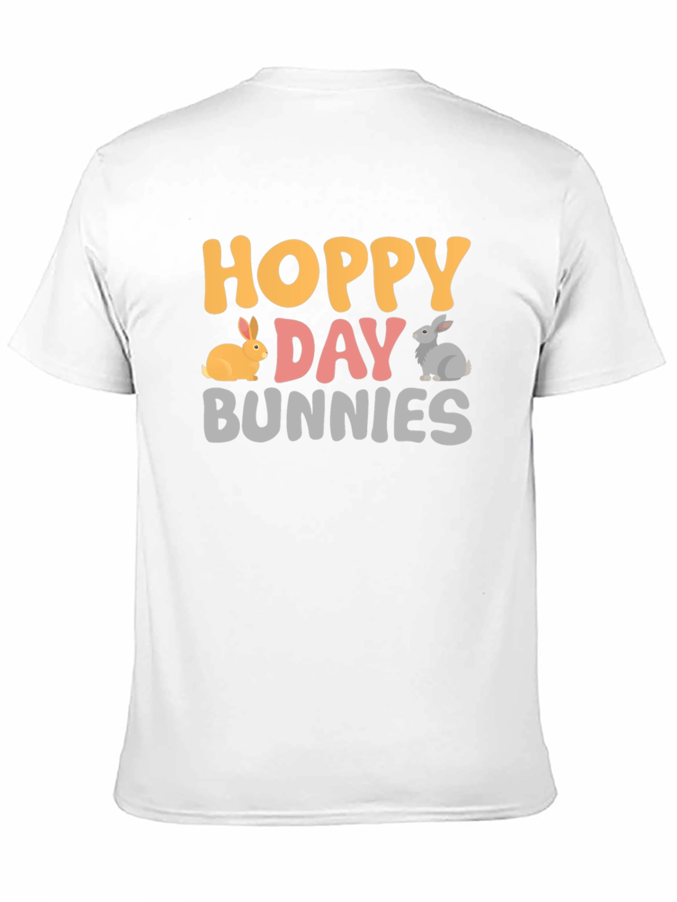 Hoppy Day Bunnies Graphic Tee - Easter Shirt