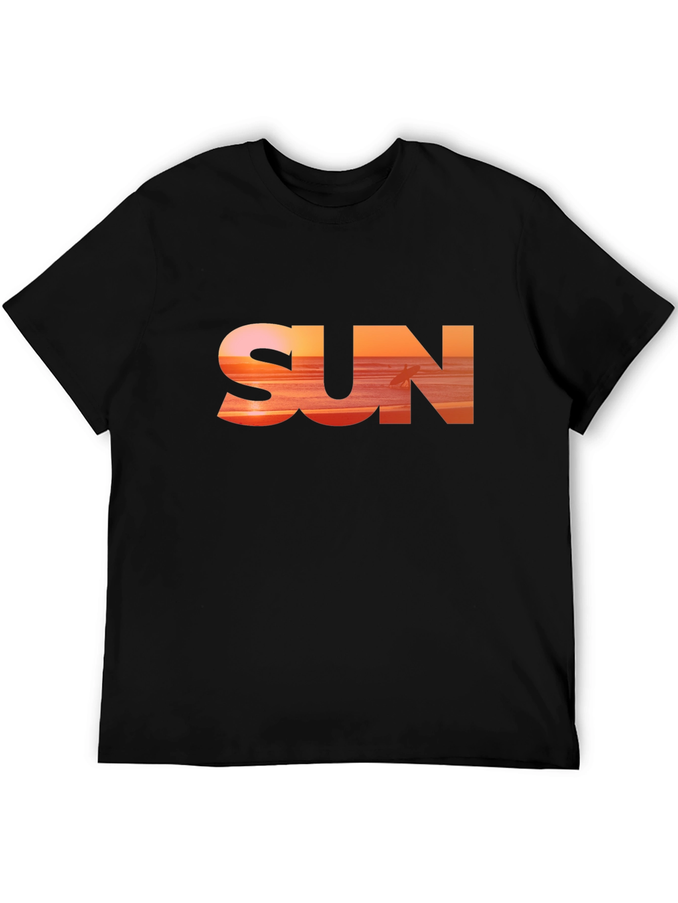 Sunset Graphic Tee - Beach Vibes
