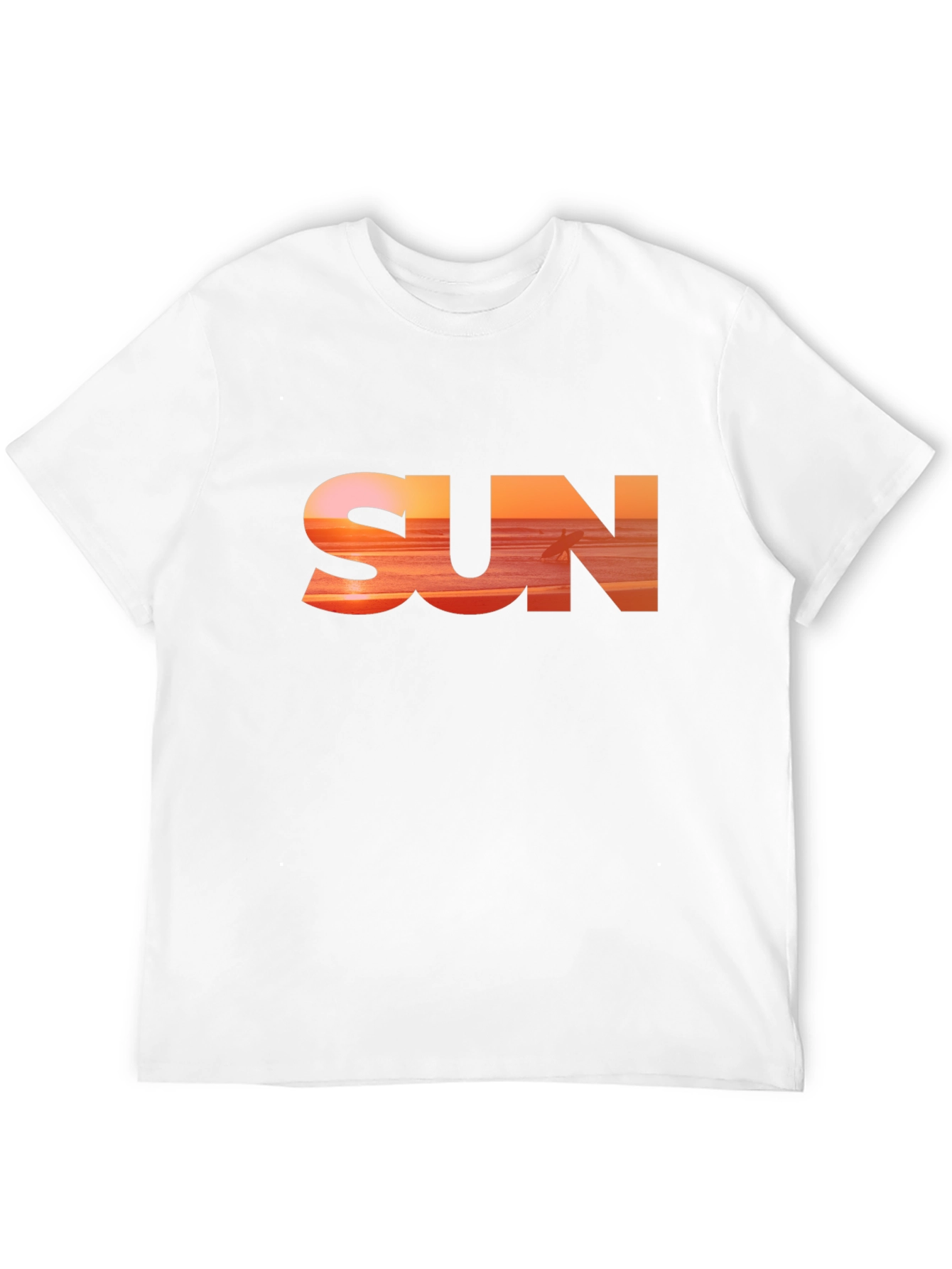 Sunset Graphic Tee - Beach Vibes