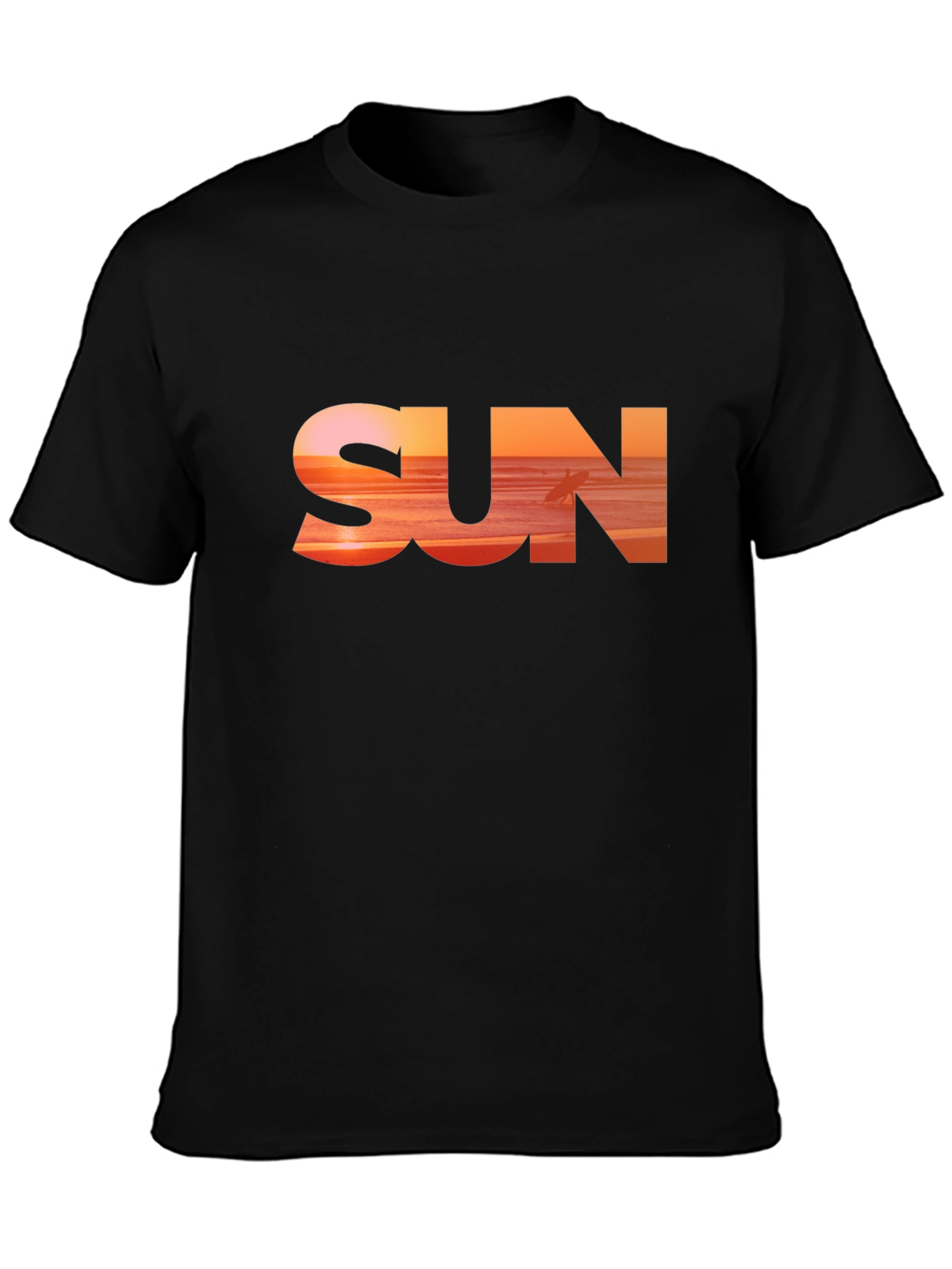 Sunset Graphic Tee - Beach Vibes