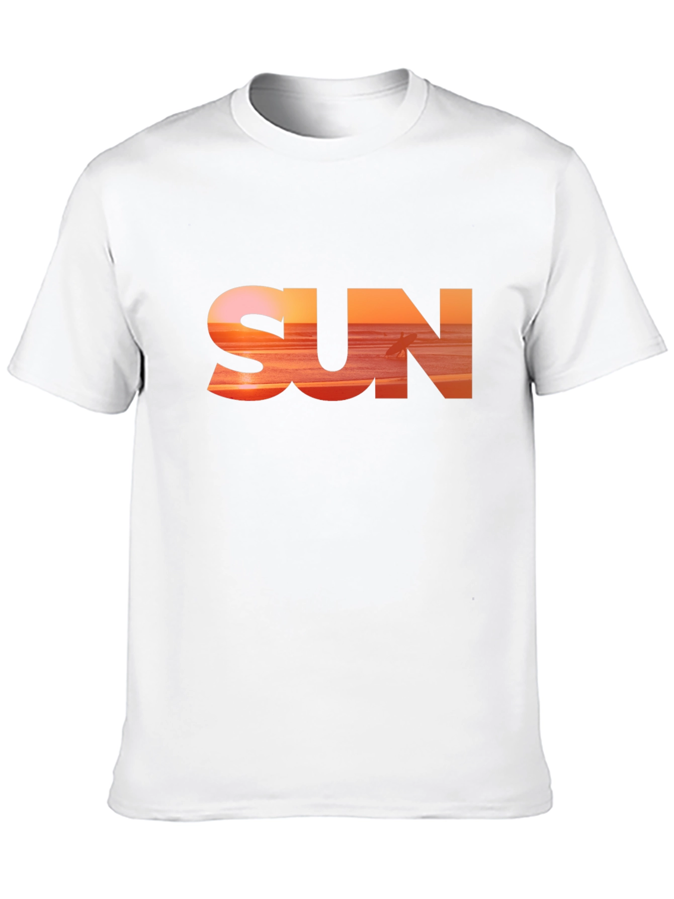 Sunset Graphic Tee - Beach Vibes