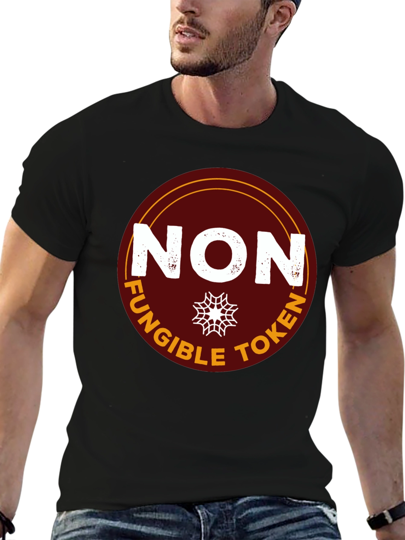 NFT Novelty Graphic Tee - Black