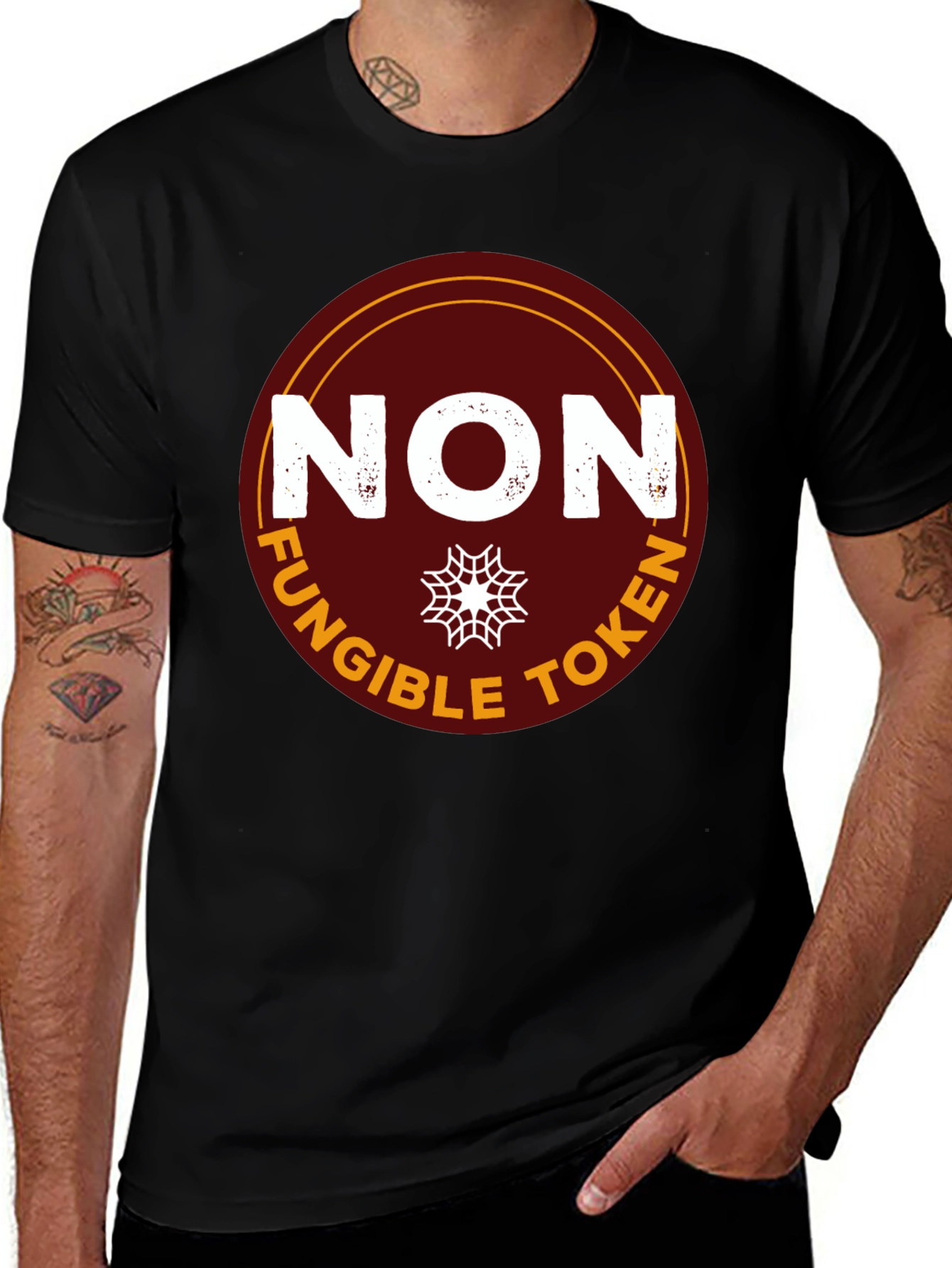 NFT Novelty Graphic Tee - Black