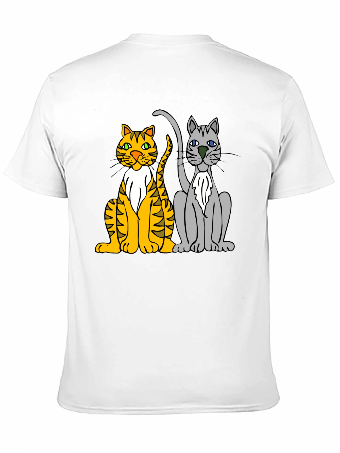 Cats Graphic T-Shirt Casual Wear
