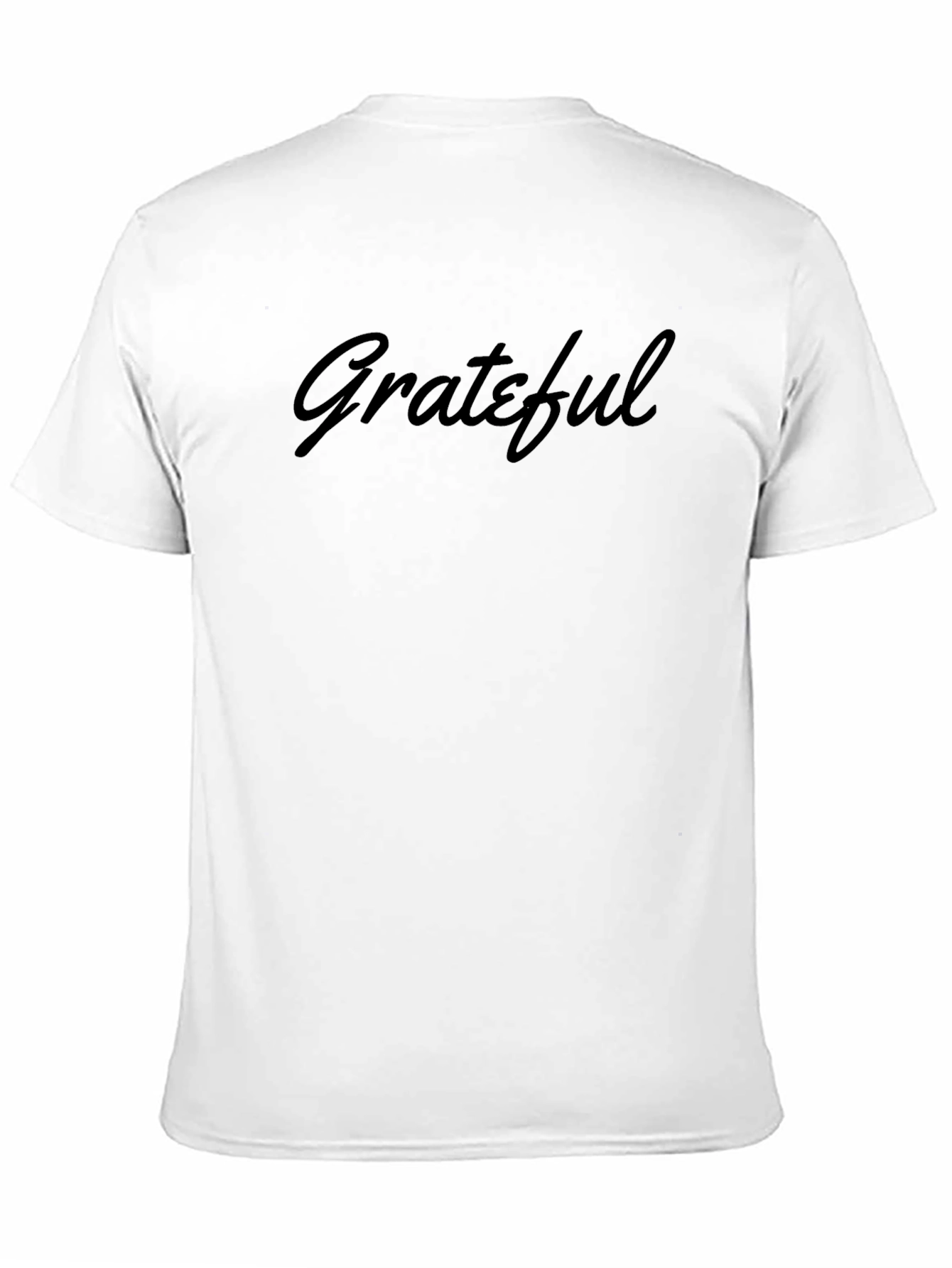 Grateful Black Crew Neck T-Shirt