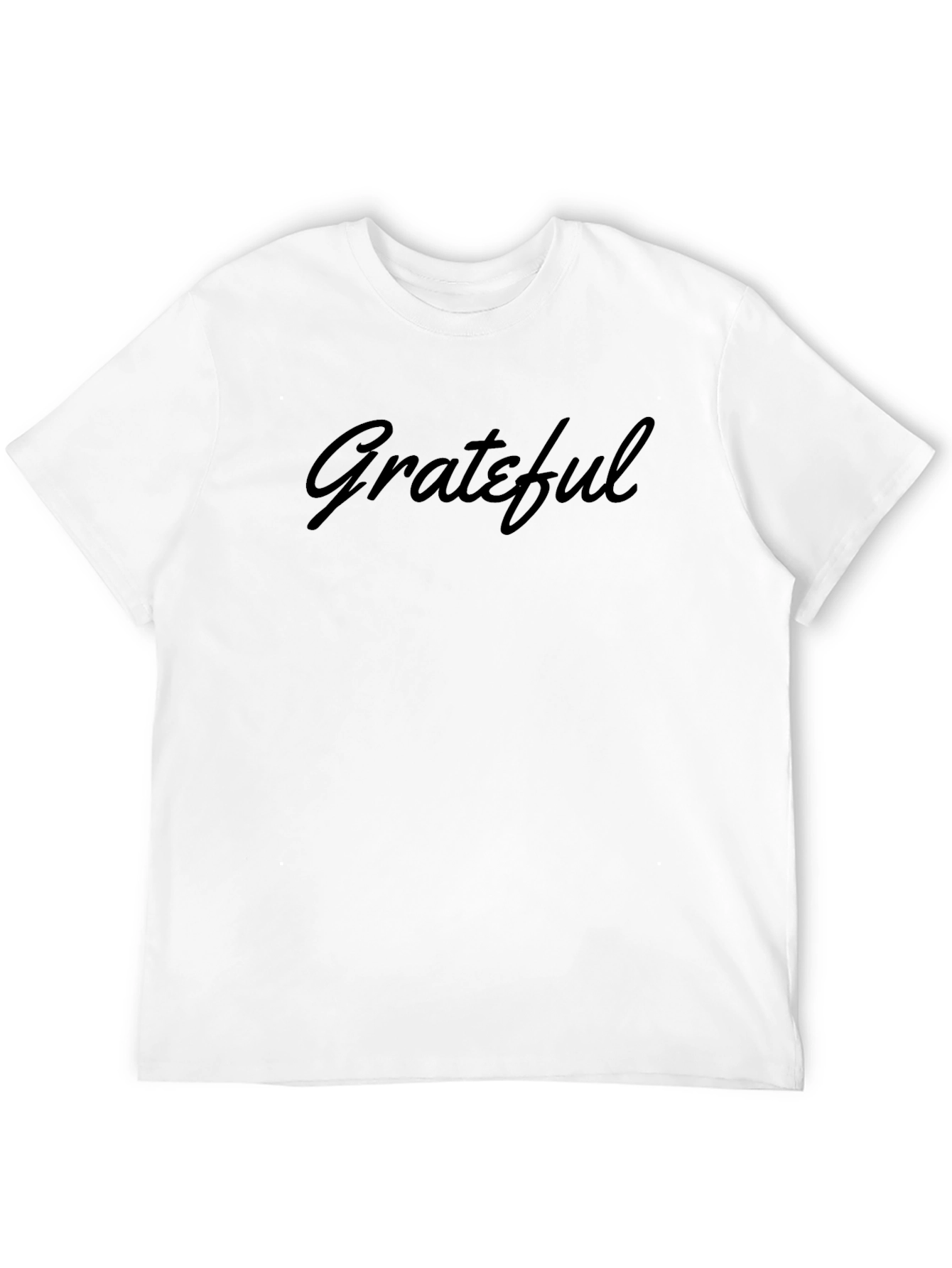 Grateful Black Crew Neck T-Shirt