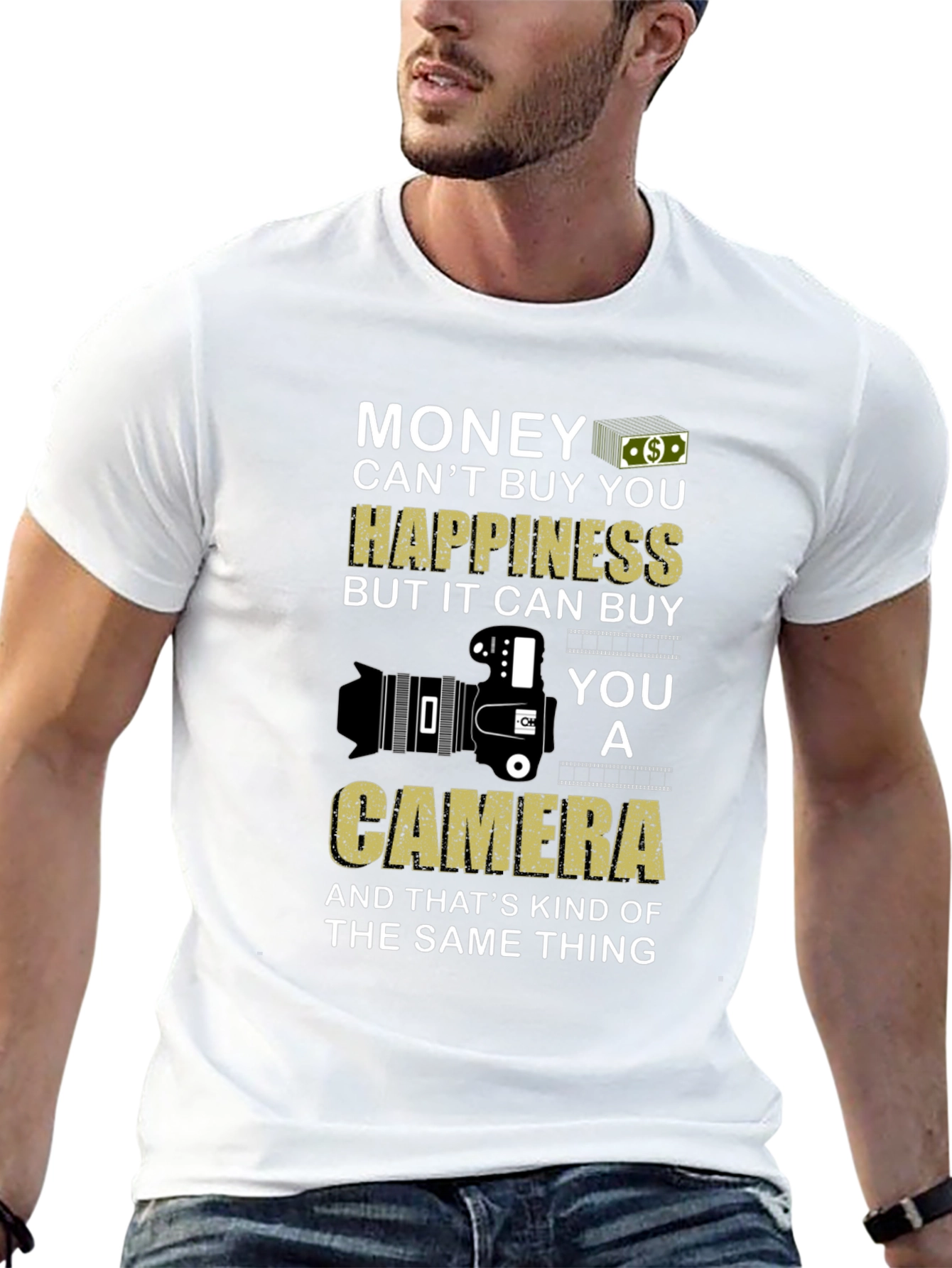 Money Cant Buy You Happiness T-Shirt