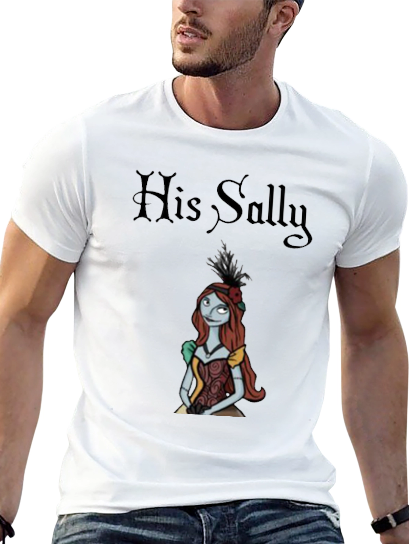 His Sally Graphic Tee - Nightmare Before Christmas