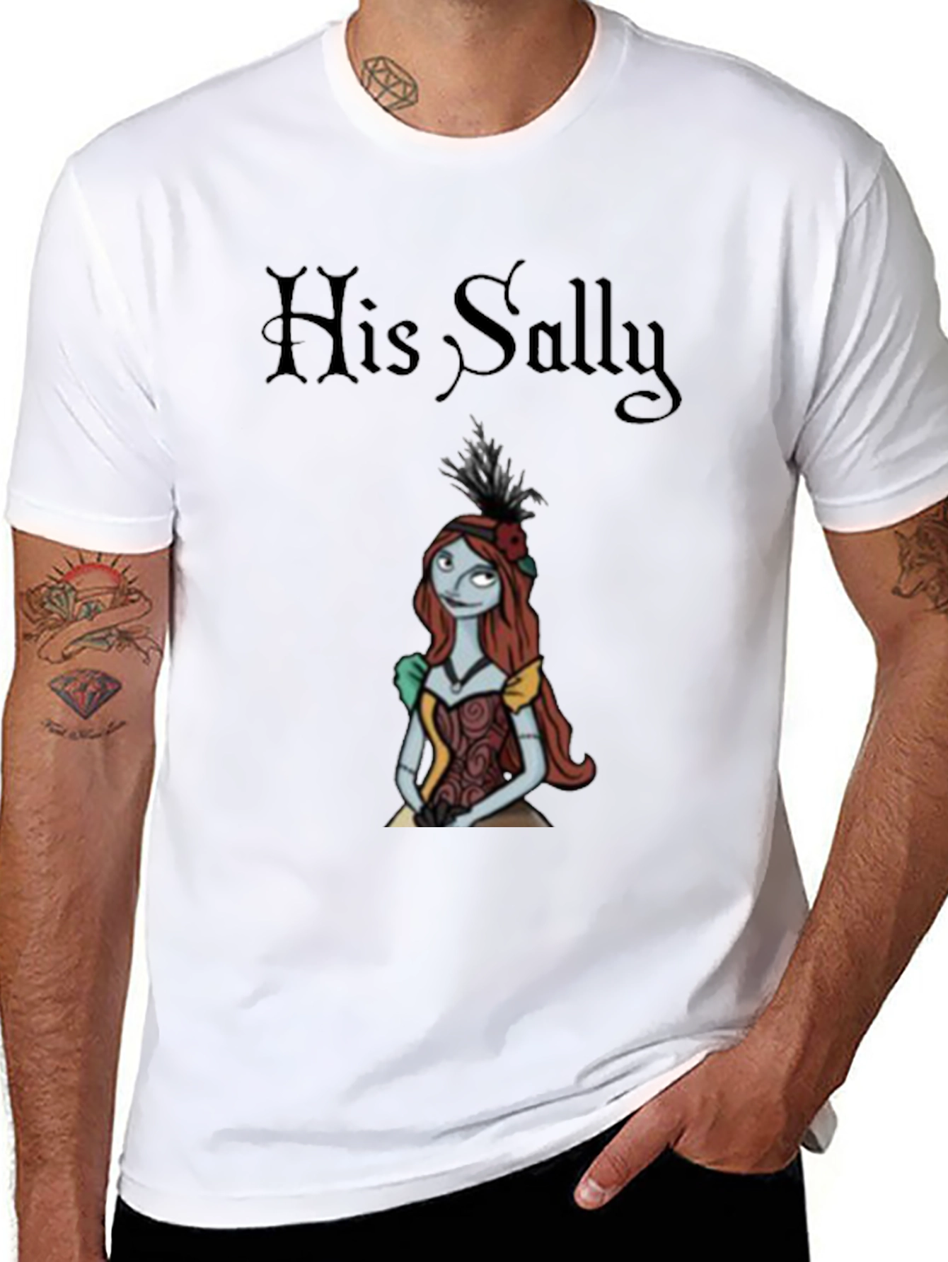 His Sally Graphic Tee - Nightmare Before Christmas