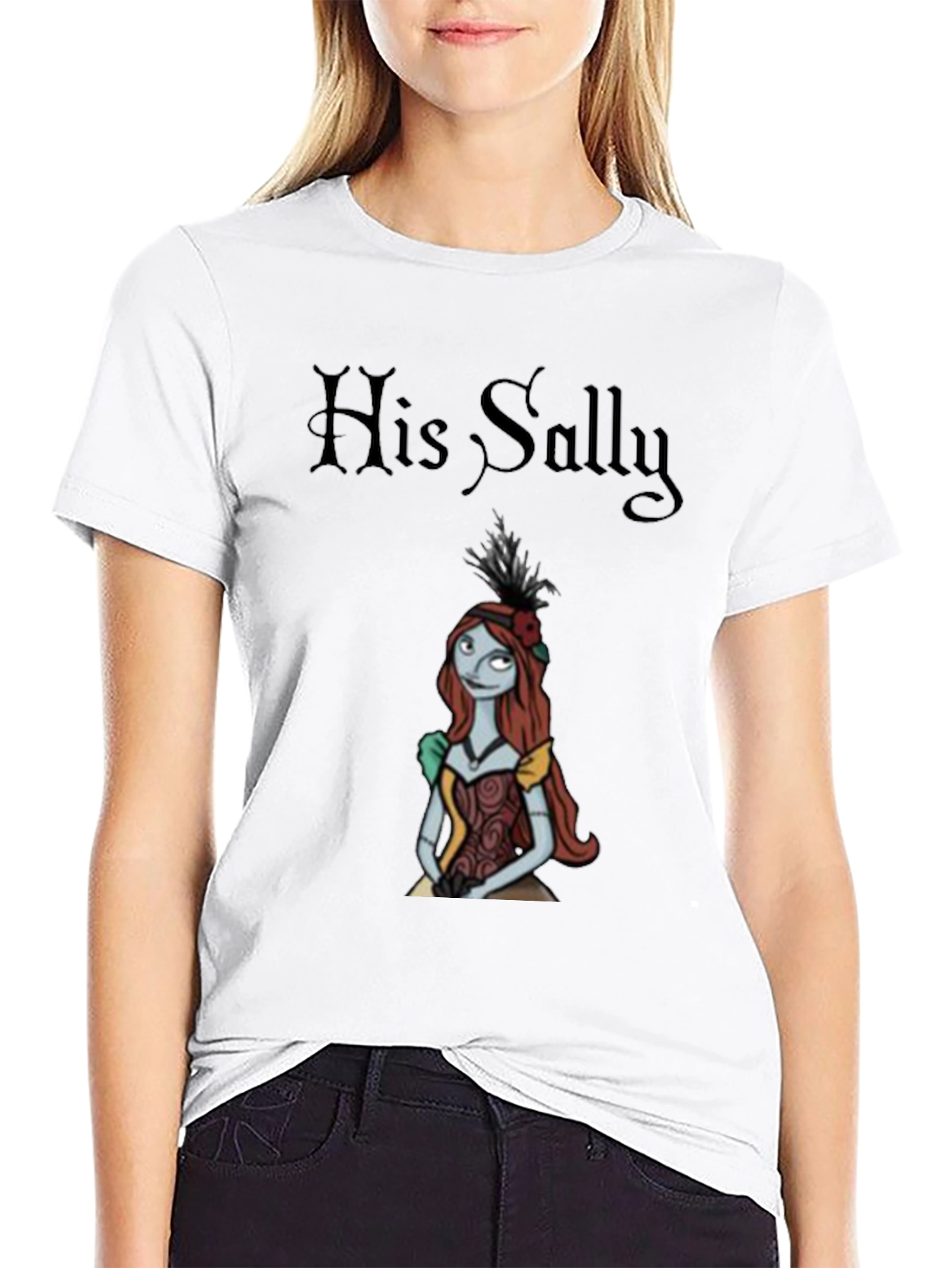His Sally Graphic Tee - Nightmare Before Christmas