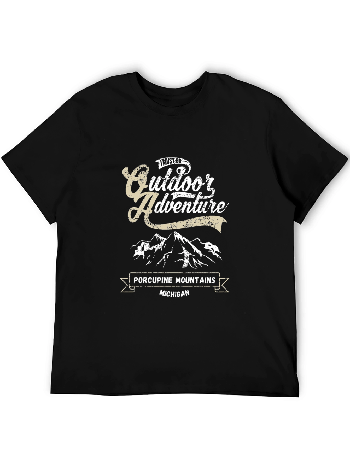 Outdoor Adventure Porcupine Mountains Michigan T-Shirt