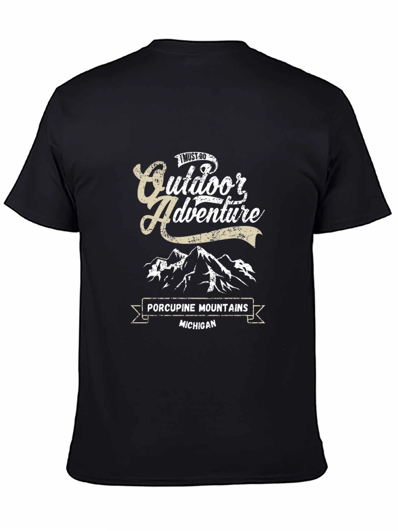 Outdoor Adventure Porcupine Mountains Michigan T-Shirt