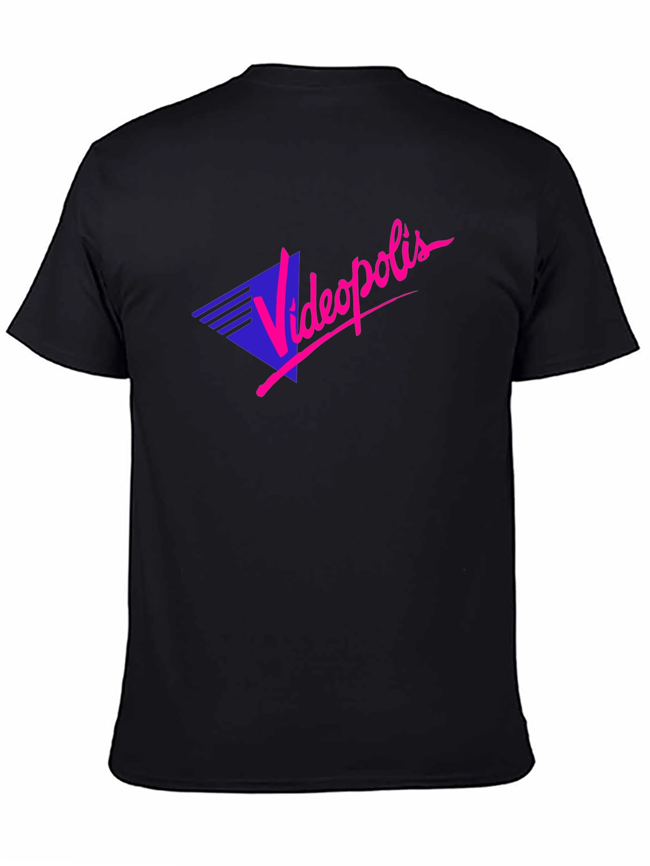 Videopolis Retro Graphic T-Shirt - Black