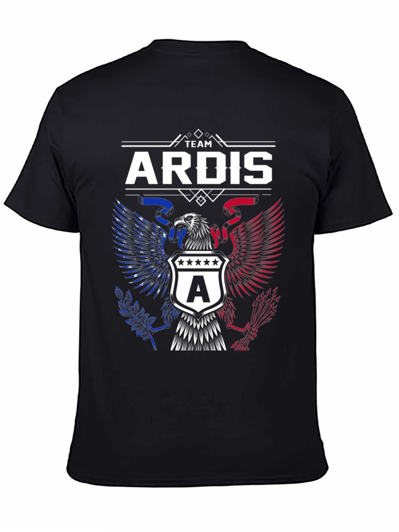 Team Ardis Eagle Graphic T-Shirt - Patriotic Design