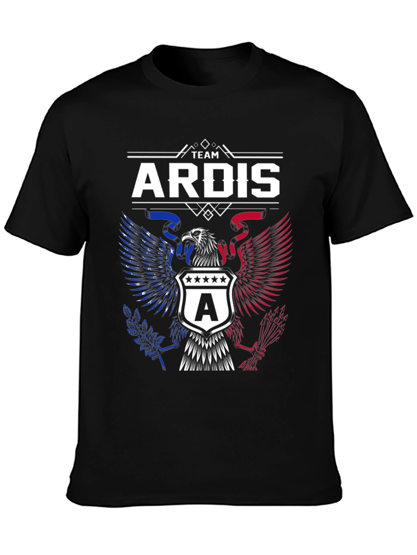 Team Ardis Eagle Graphic T-Shirt - Patriotic Design