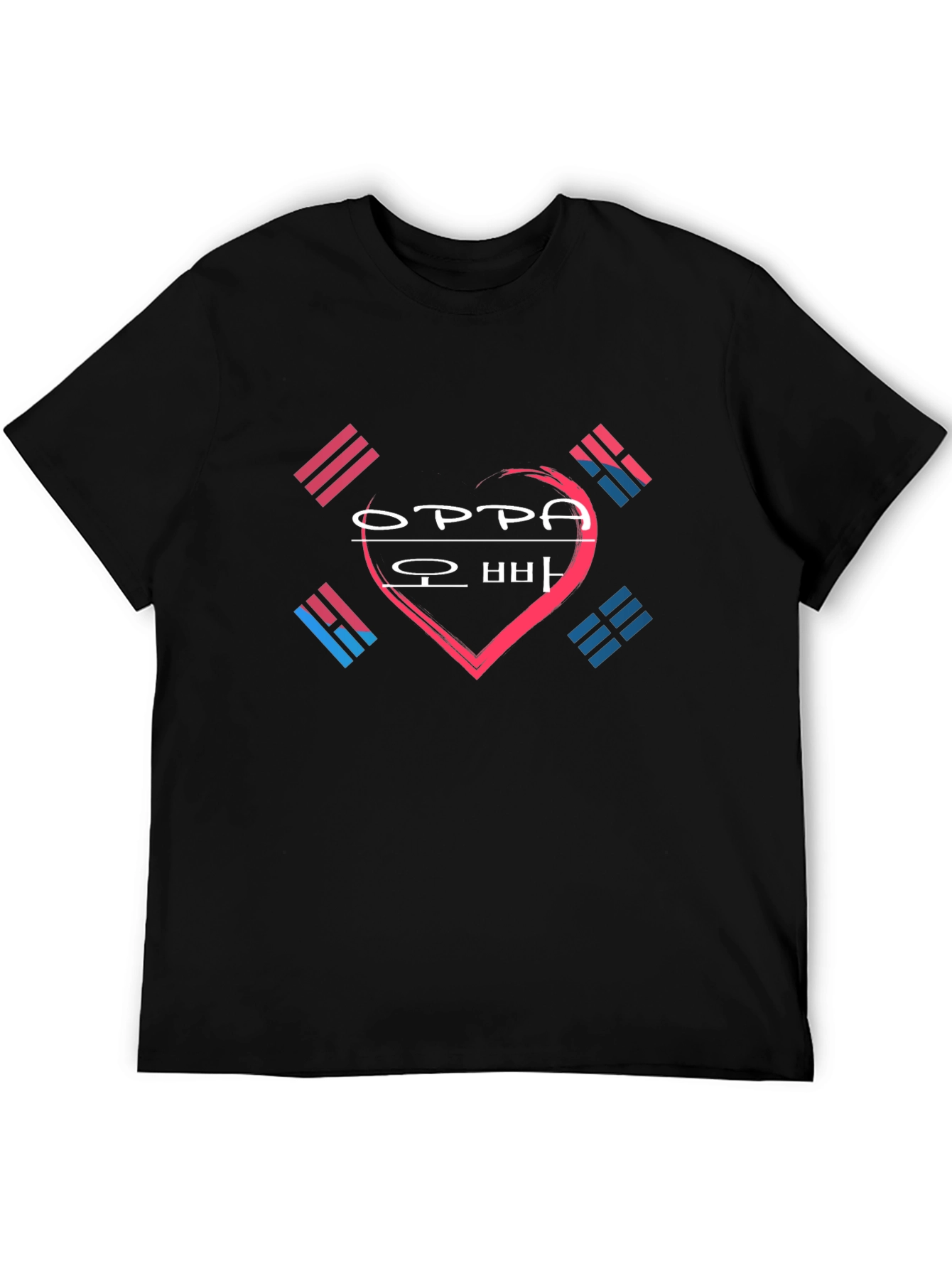 Oppa Korean Heart T-Shirt